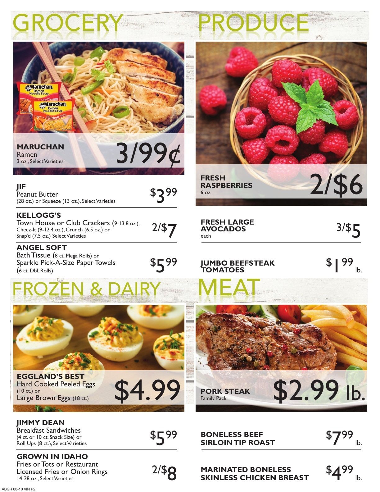 Vinckier Foods (Almont and Kimball, MI) Weekly Ad August 10 - 16, 2026