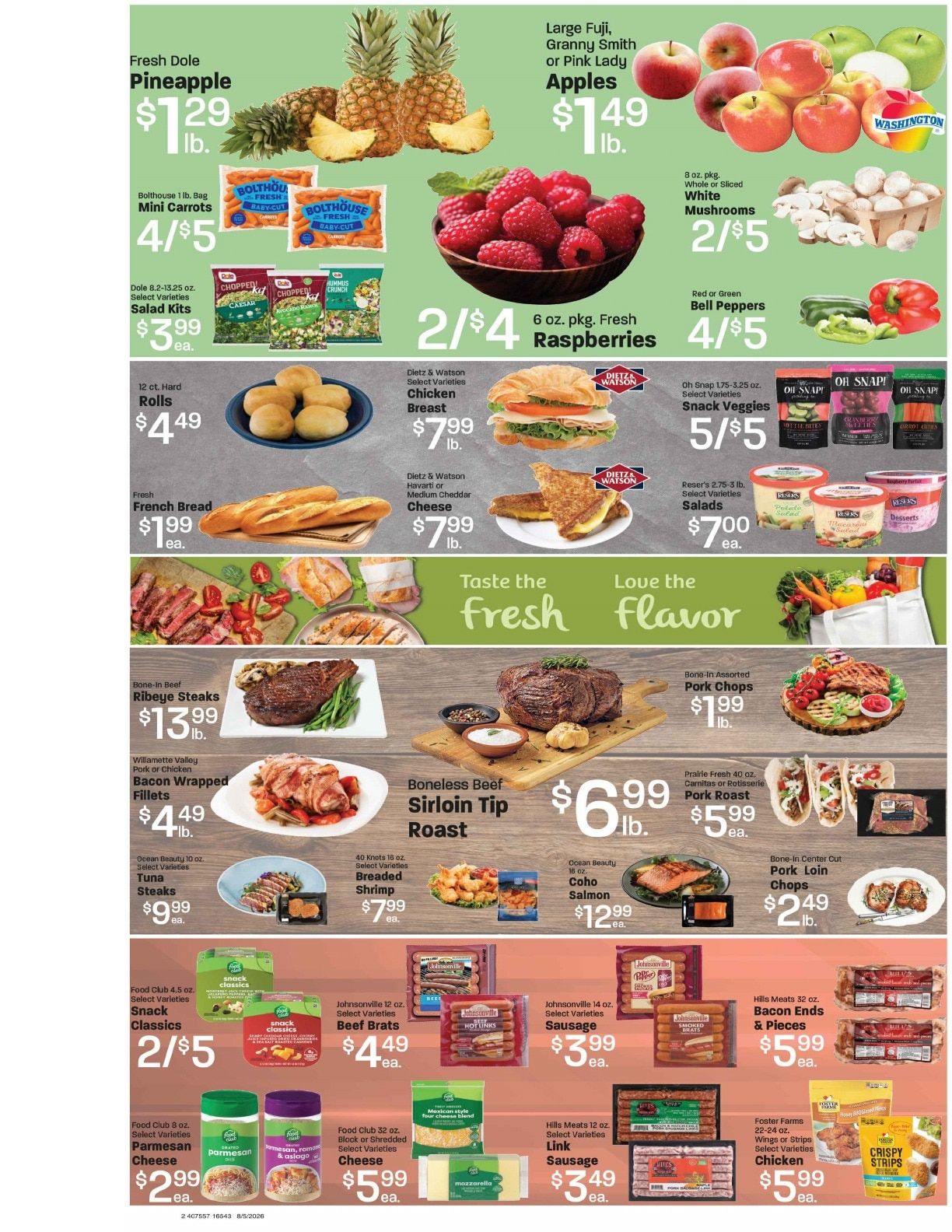 DJ's Grocery Weekly Ad August 5 - 11, 2026