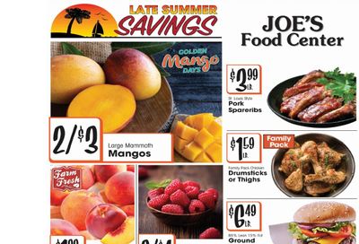 Joe's Food Center Weekly Ad August 5 - 11, 2026