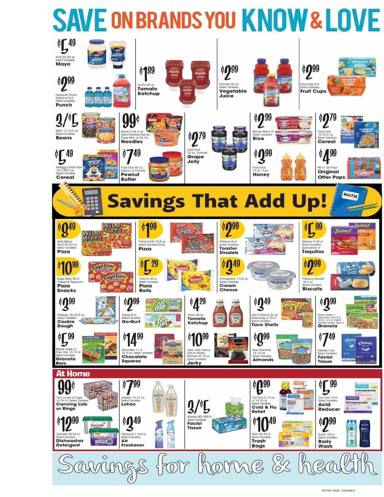 Joe's Food Center Weekly Ad August 5 - 11, 2026