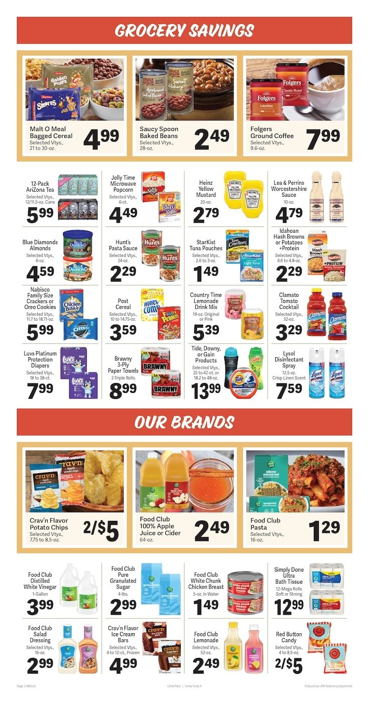 Deer Lodge Valley Foods Weekly Ad August 5 - 11, 2026