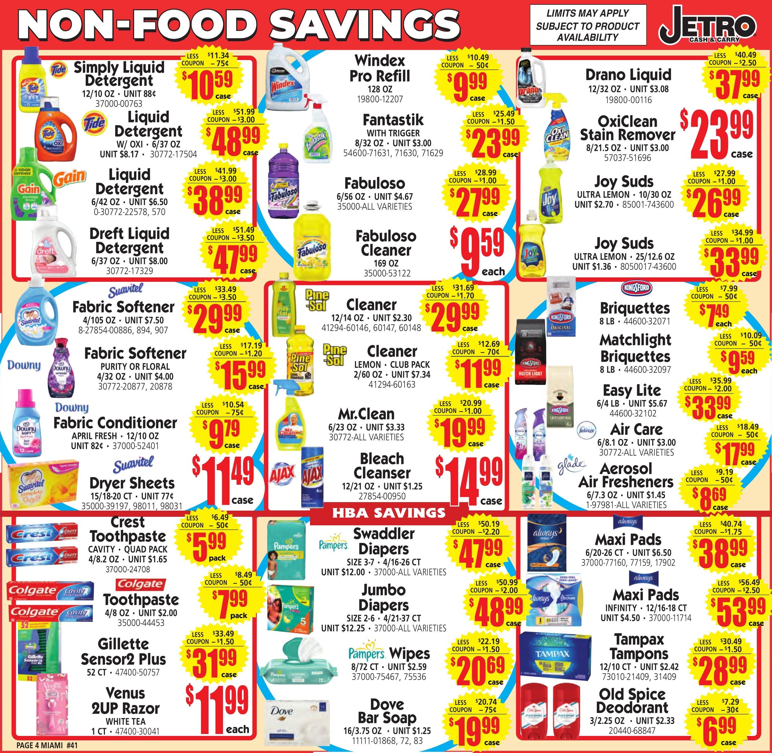 Jetro (Los Angeles–Torrance Area, CA) Weekly Ad August 5 - 20, 2026