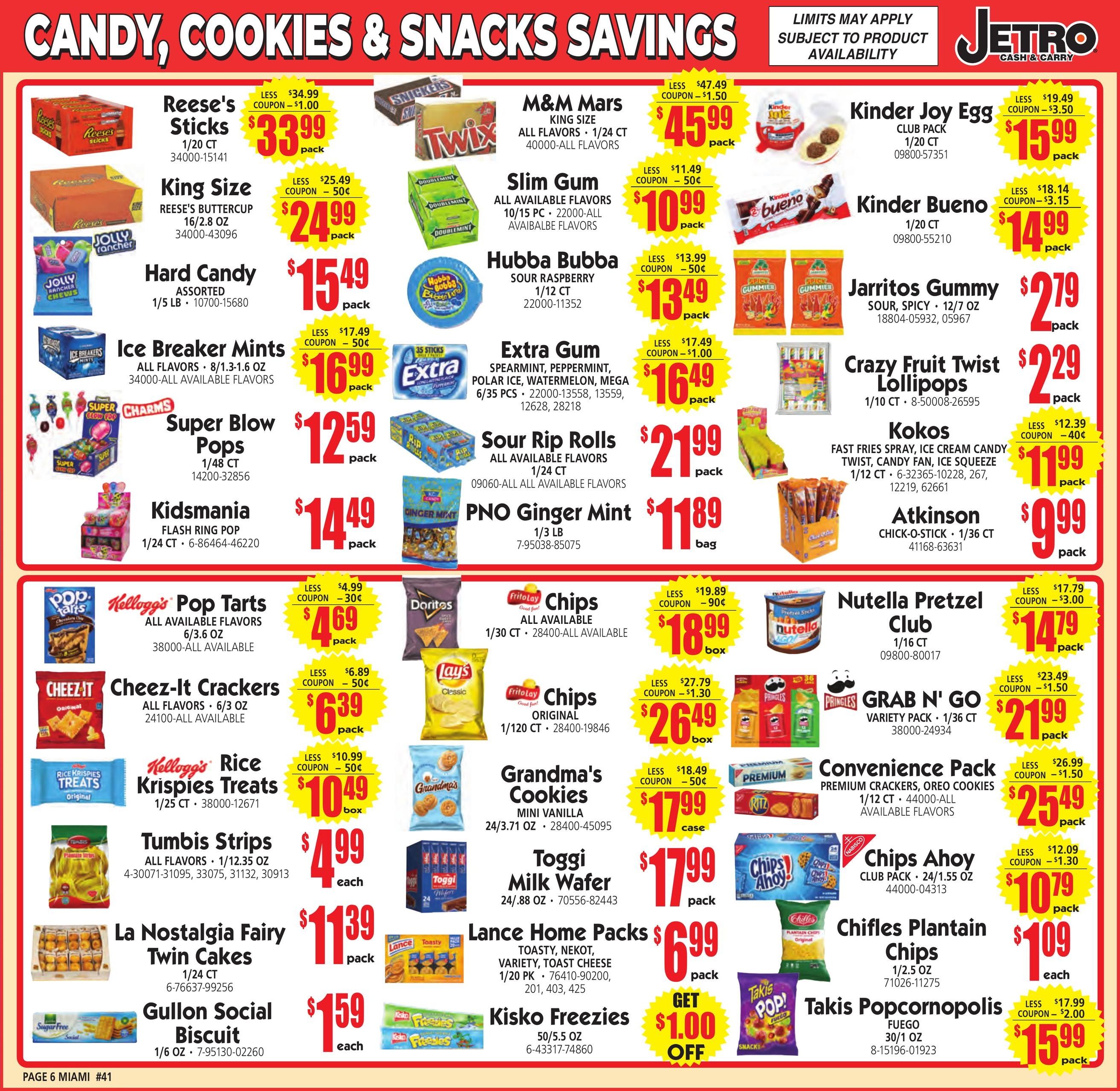 Jetro (Los Angeles–Torrance Area, CA) Weekly Ad August 5 - 20, 2026