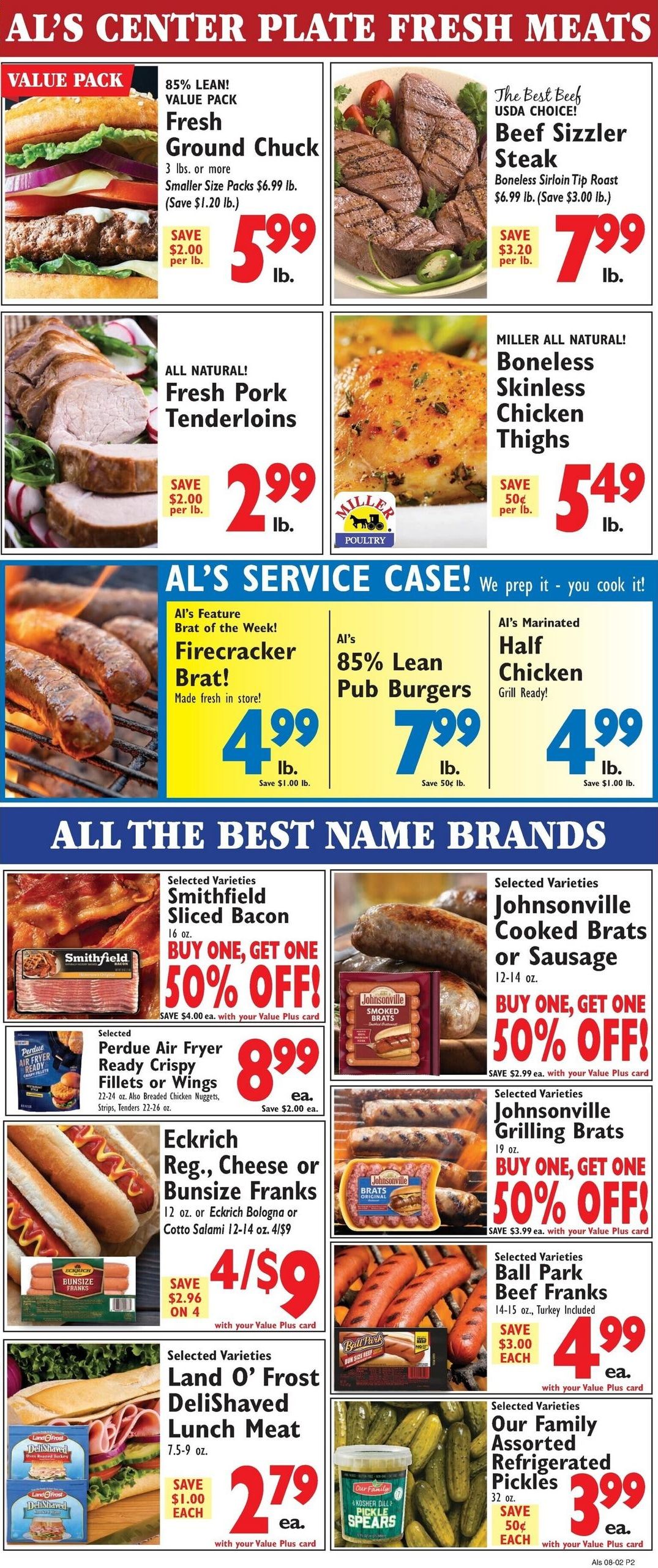 Al's Supermarket (Baroda–Berrien Springs Area, MI) Weekly Ad August 5 - 11, 2026