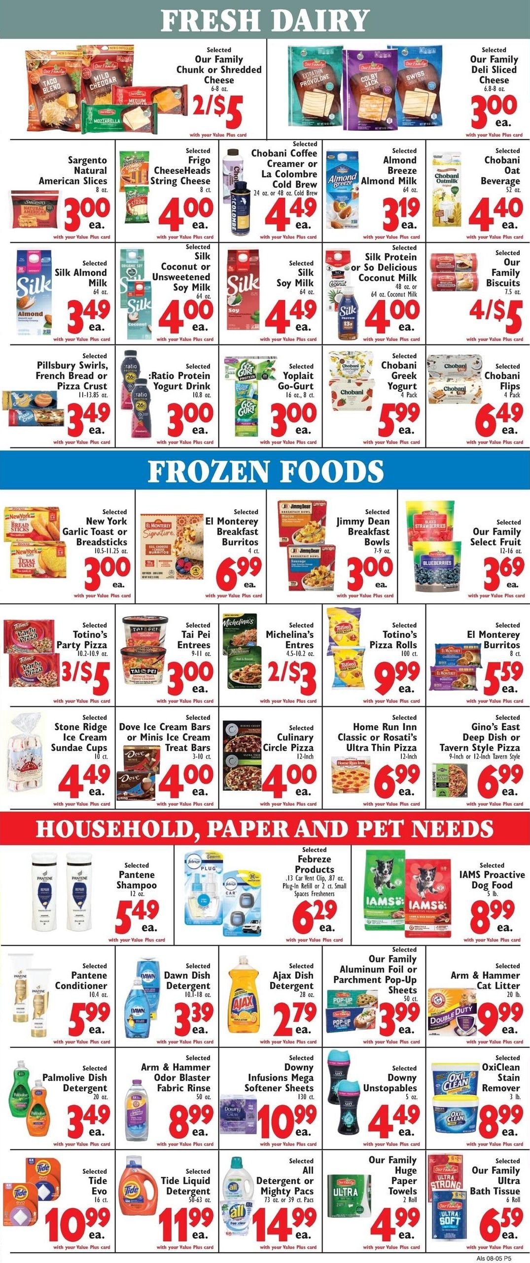 Al's Supermarket (Baroda–Berrien Springs Area, MI) Weekly Ad August 5 - 11, 2026