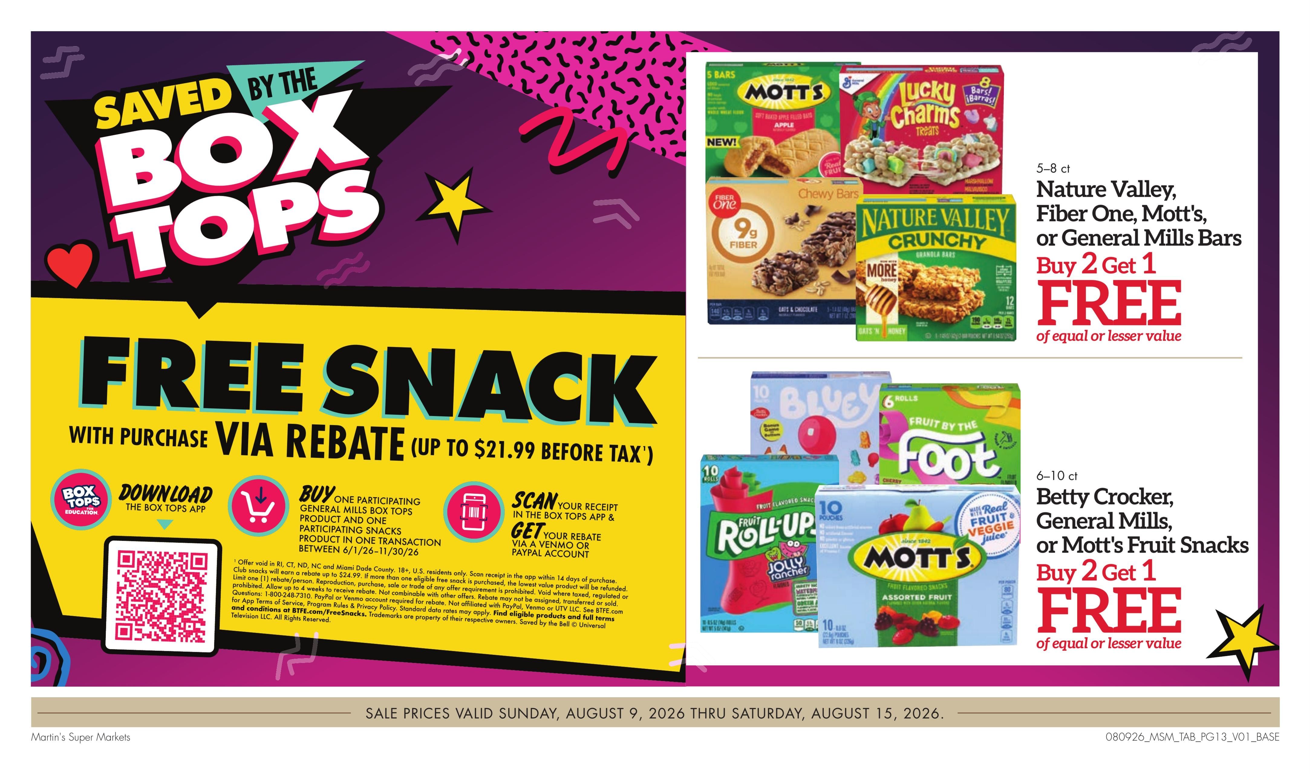 Martin's Super Markets (South Bend Area, IN) Weekly Ad August 9 - 15, 2026