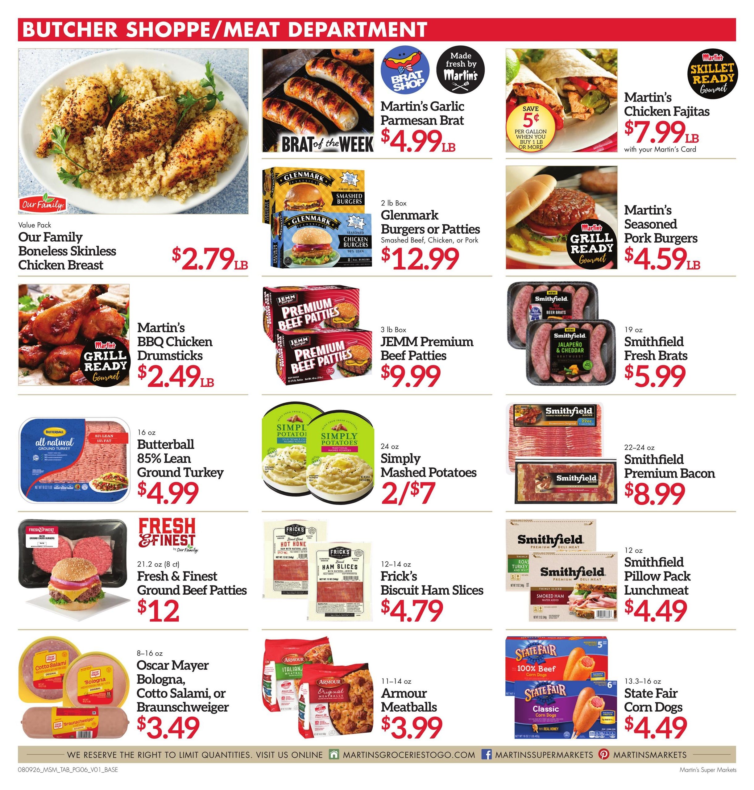 Martin's Super Markets (South Bend Area, IN) Weekly Ad August 9 - 15, 2026