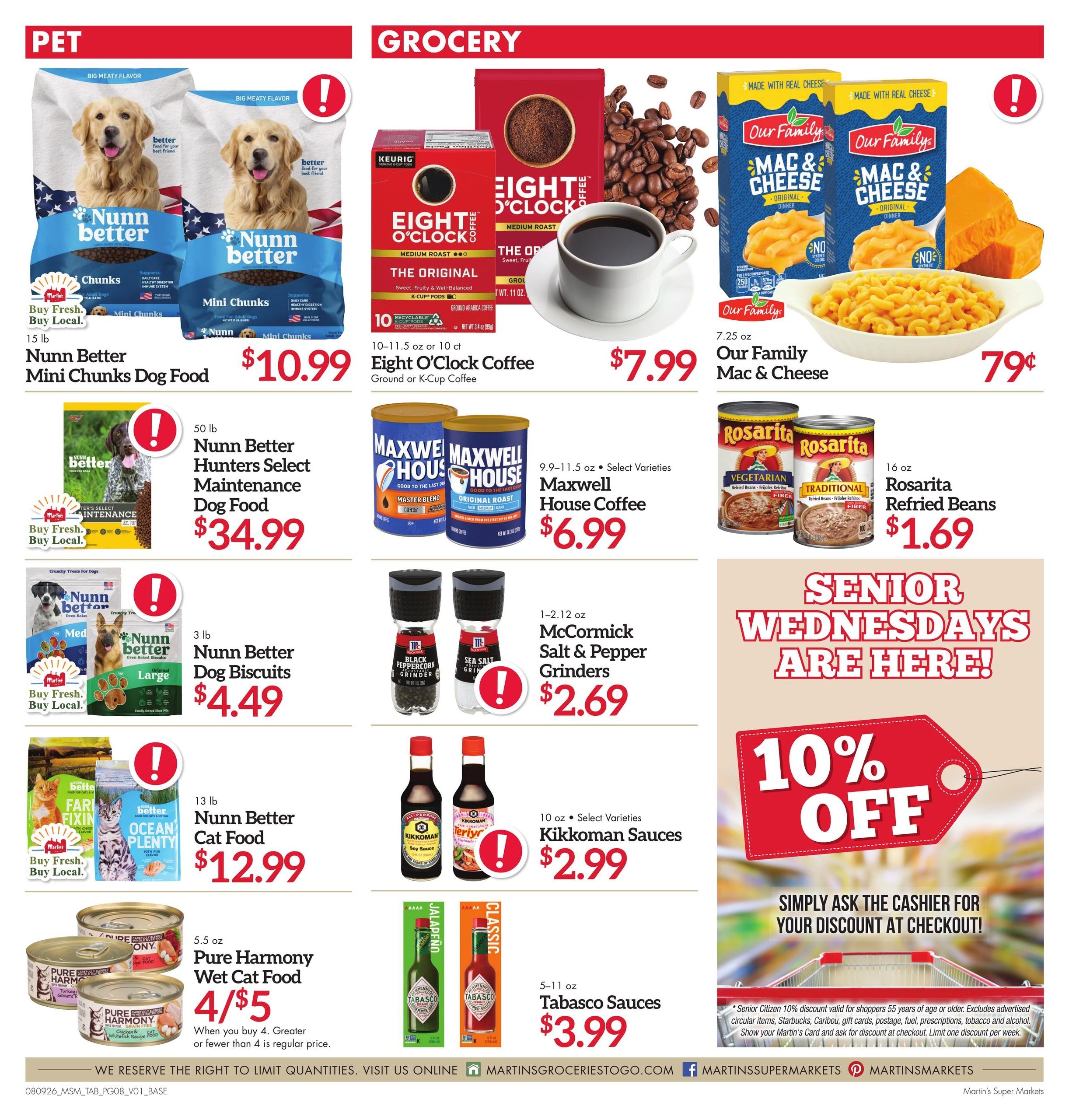 Martin's Super Markets (South Bend Area, IN) Weekly Ad August 9 - 15, 2026