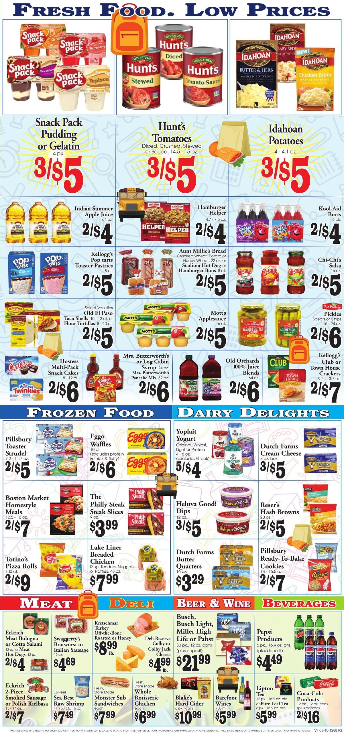Value Fresh Marketplace Weekly Ad August 10 - 23, 2026