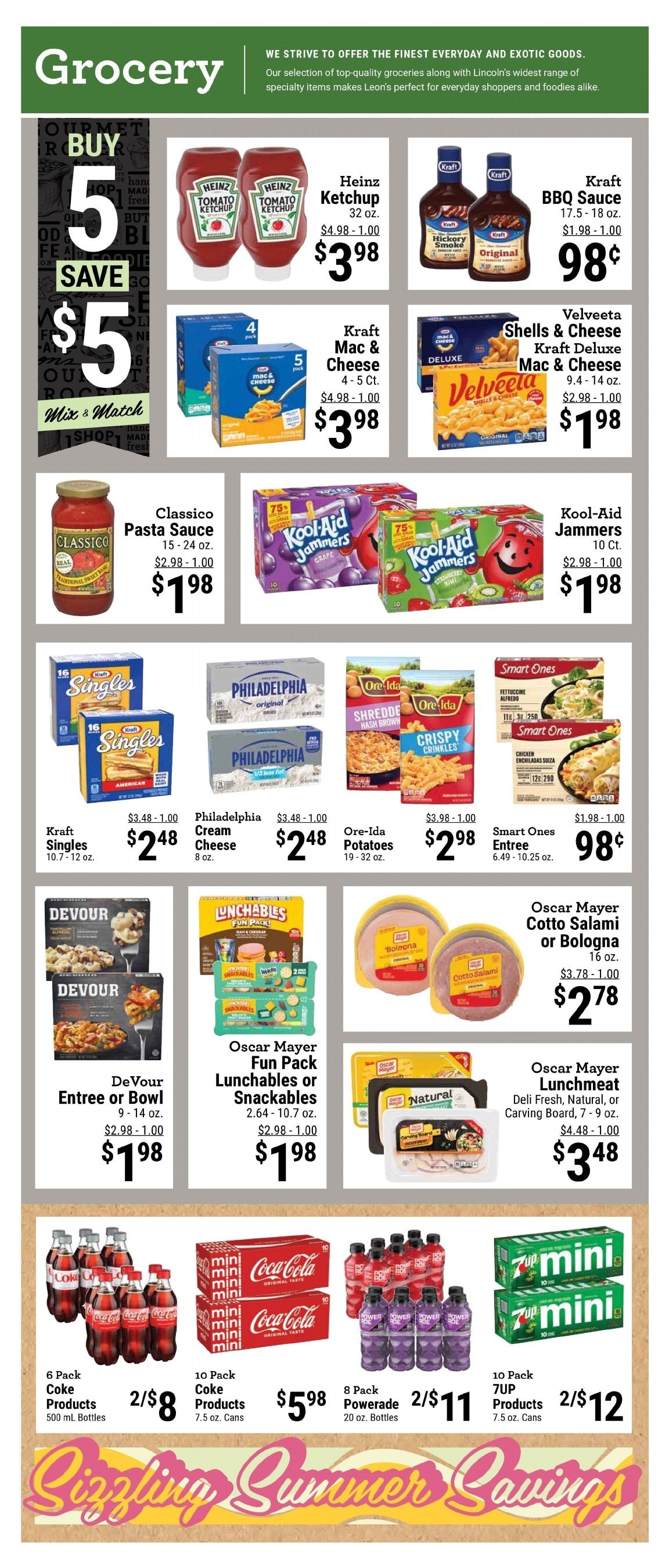 Leon's Gourmet Grocer Weekly Ad August 5 - 11, 2026