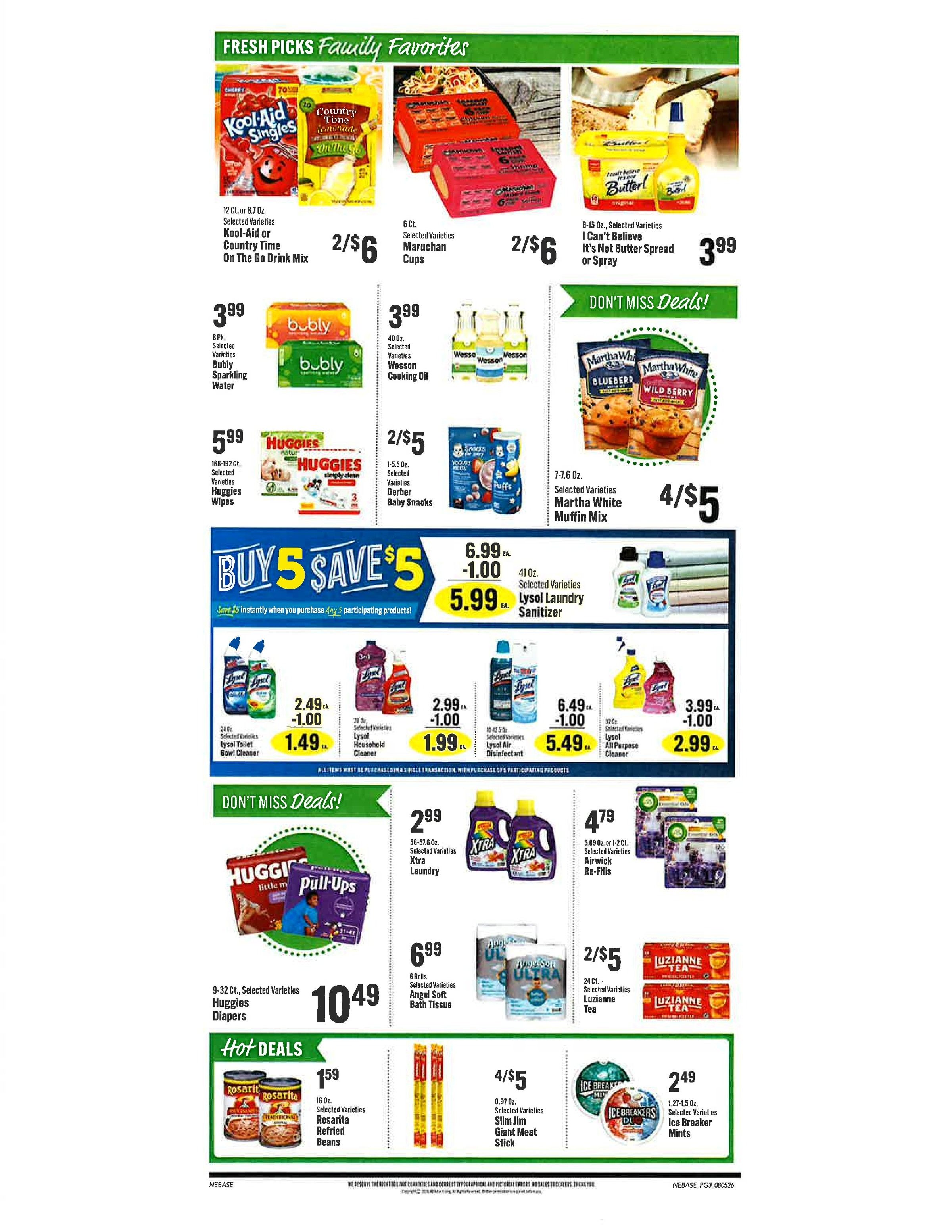 Pac N Save Weekly Ad August 5 - 11, 2026