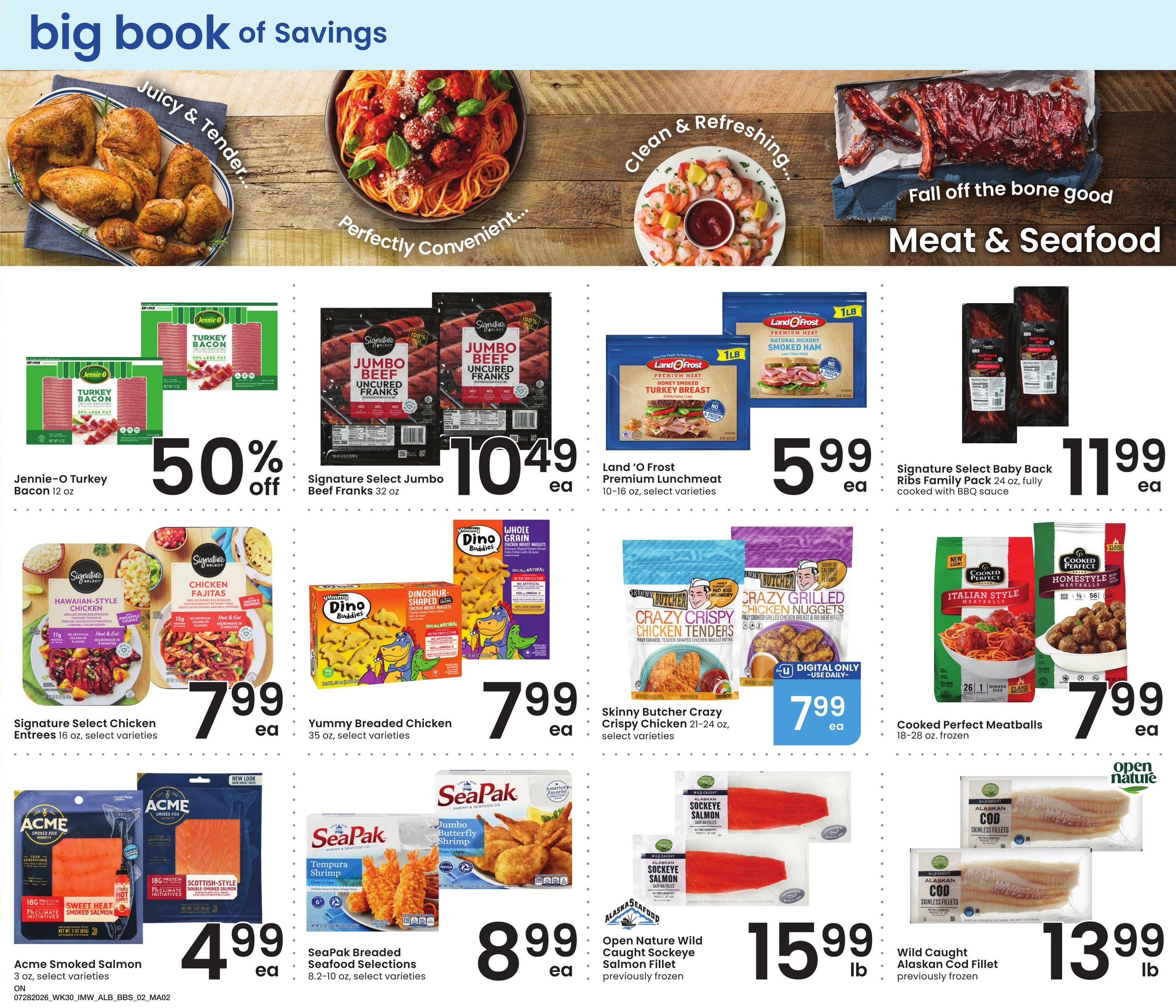 Albertsons Big Book of Savings Weekly Ad July 28 - August 24, 2026