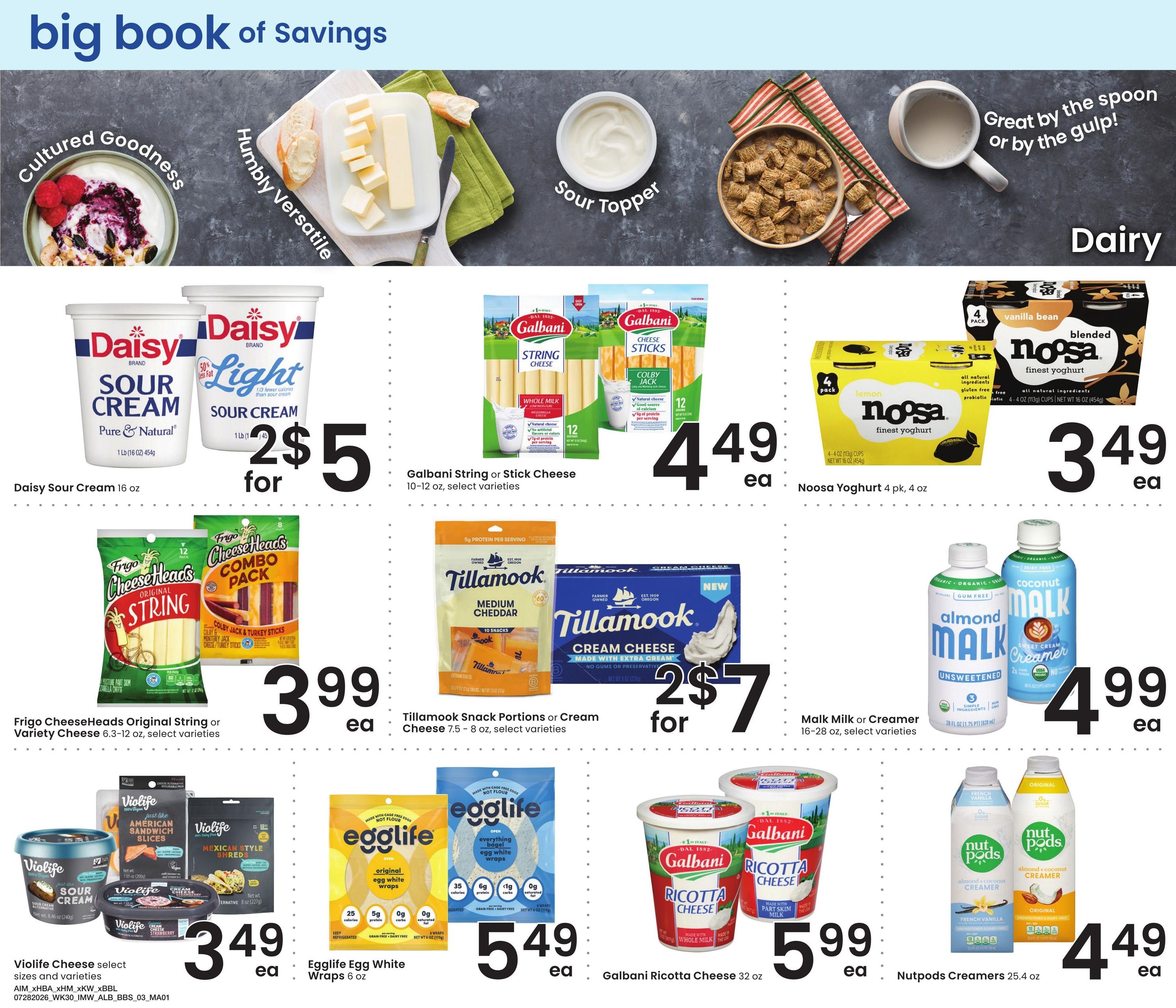 Albertsons Big Book of Savings Weekly Ad July 28 - August 24, 2026