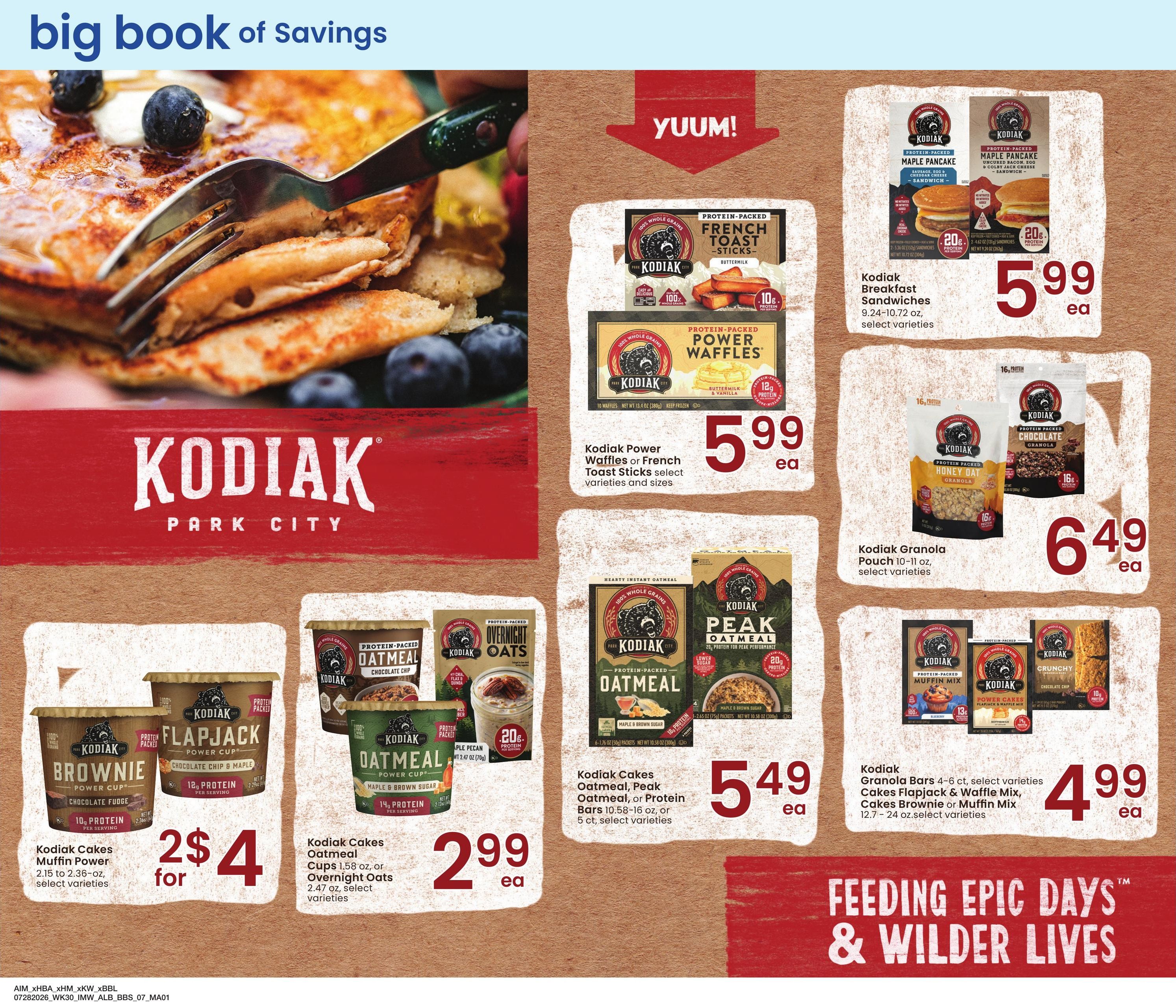 Albertsons Big Book of Savings Weekly Ad July 28 - August 24, 2026