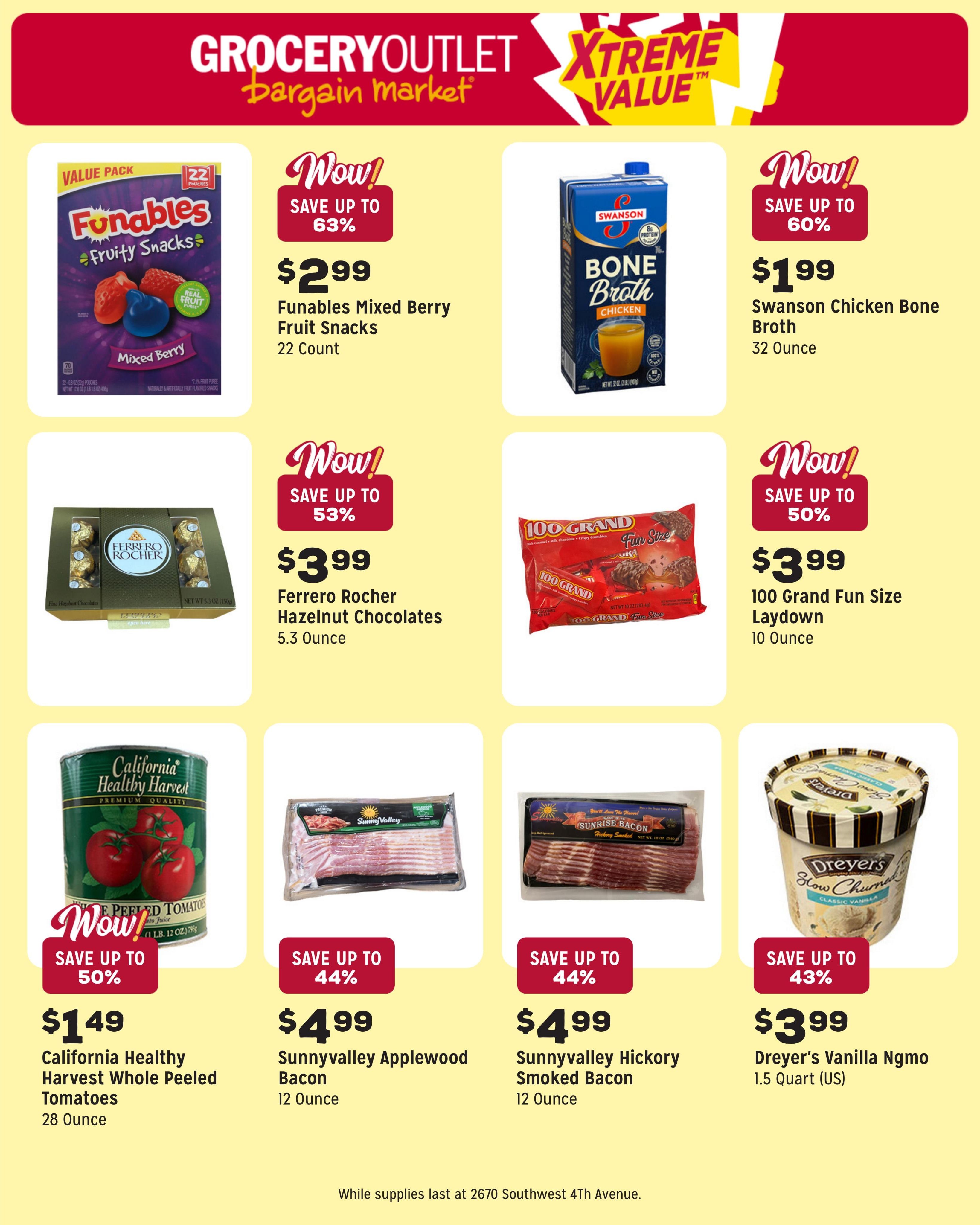 Grocery Outlet (Nyssa Area, OR) Weekly Ad August 5 - 11, 2026
