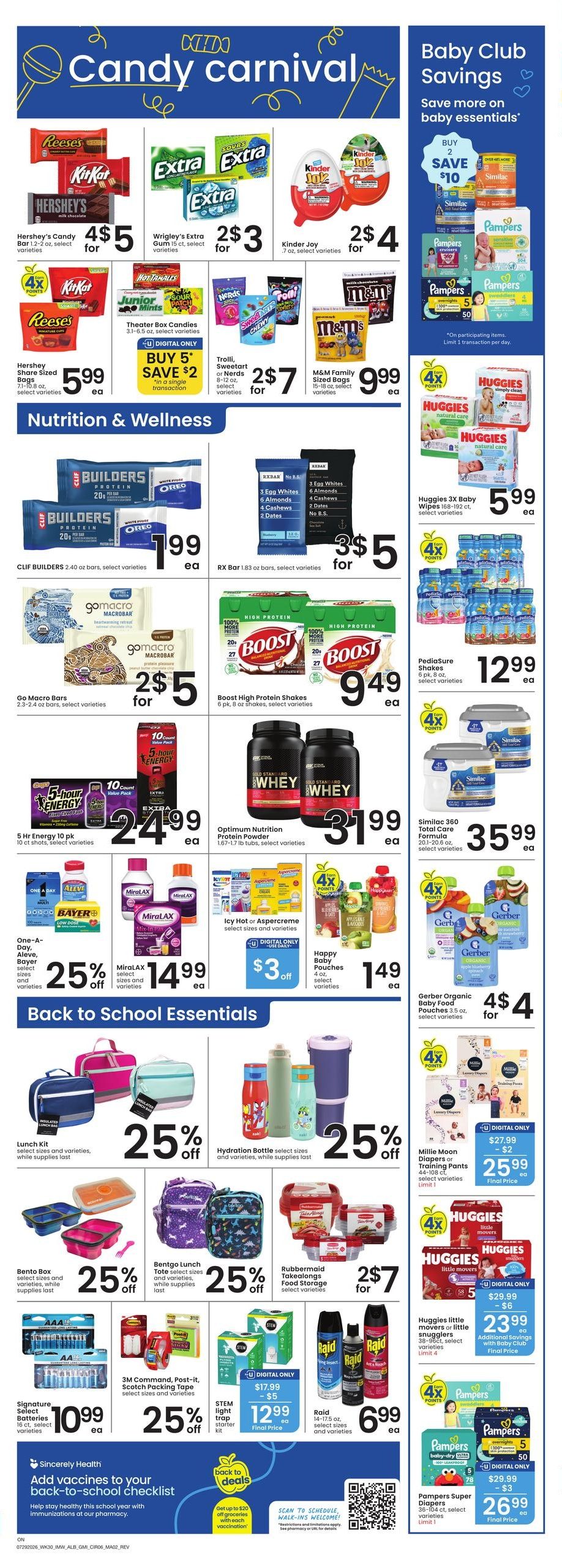 Albertsons (Nyssa Area, OR) Weekly Ad August 5 - 11, 2026