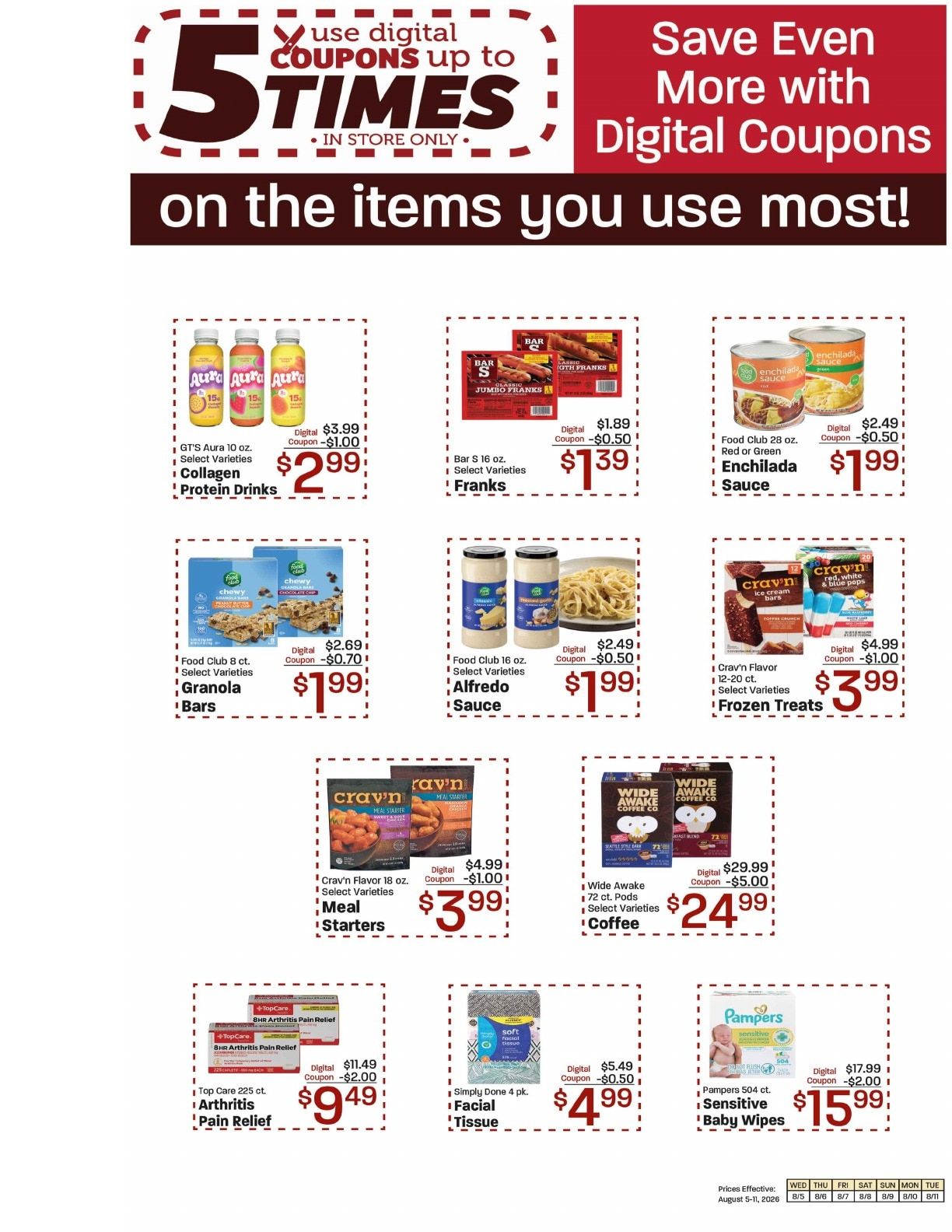 Panaca Market Weekly Ad August 5 - 11, 2026