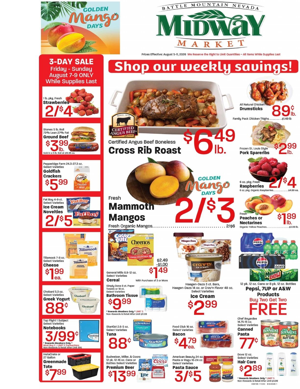 Midway Market Weekly Ad August 5 - 11, 2026