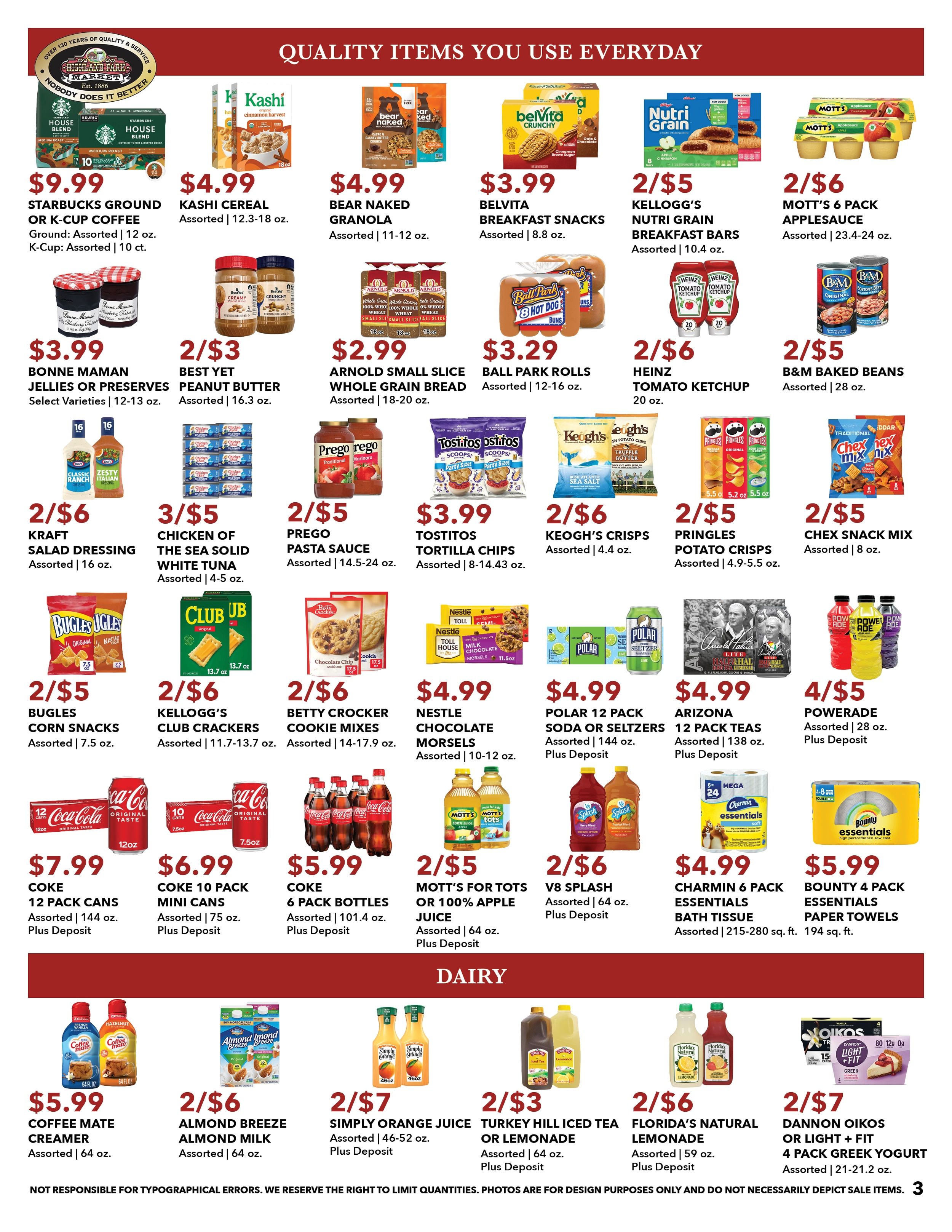 Highland Park Market Weekly Ad August 16 - 22, 2026