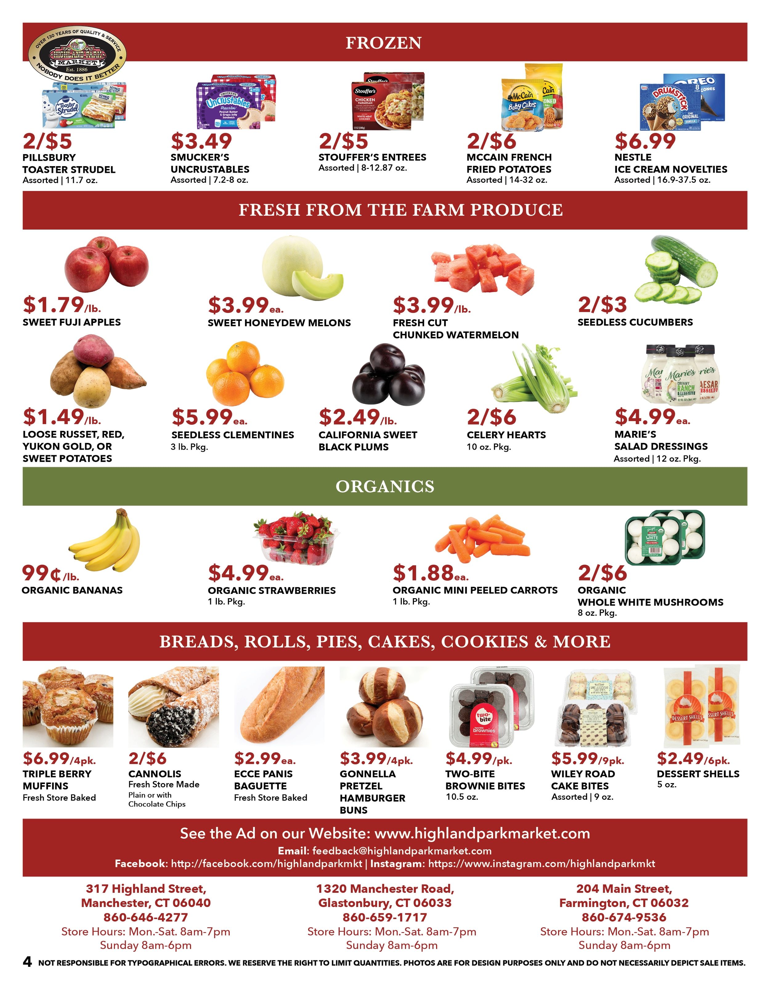 Highland Park Market Weekly Ad August 16 - 22, 2026