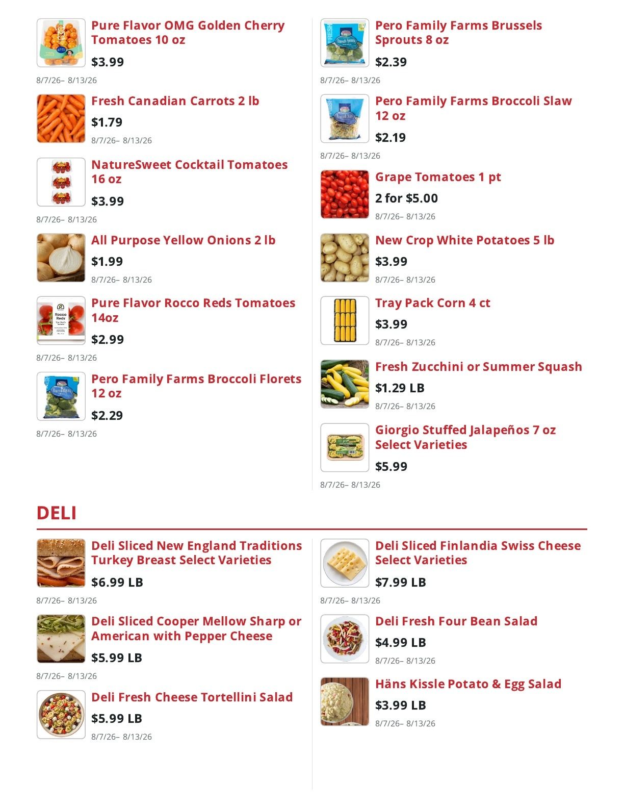 Sully's Superette (Allenstown, NH) Weekly Ad August 7 - 13, 2026