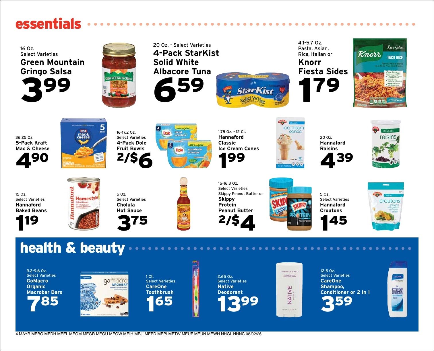 Grant's Shop 'n Save Weekly Ad August 9 - 15, 2026