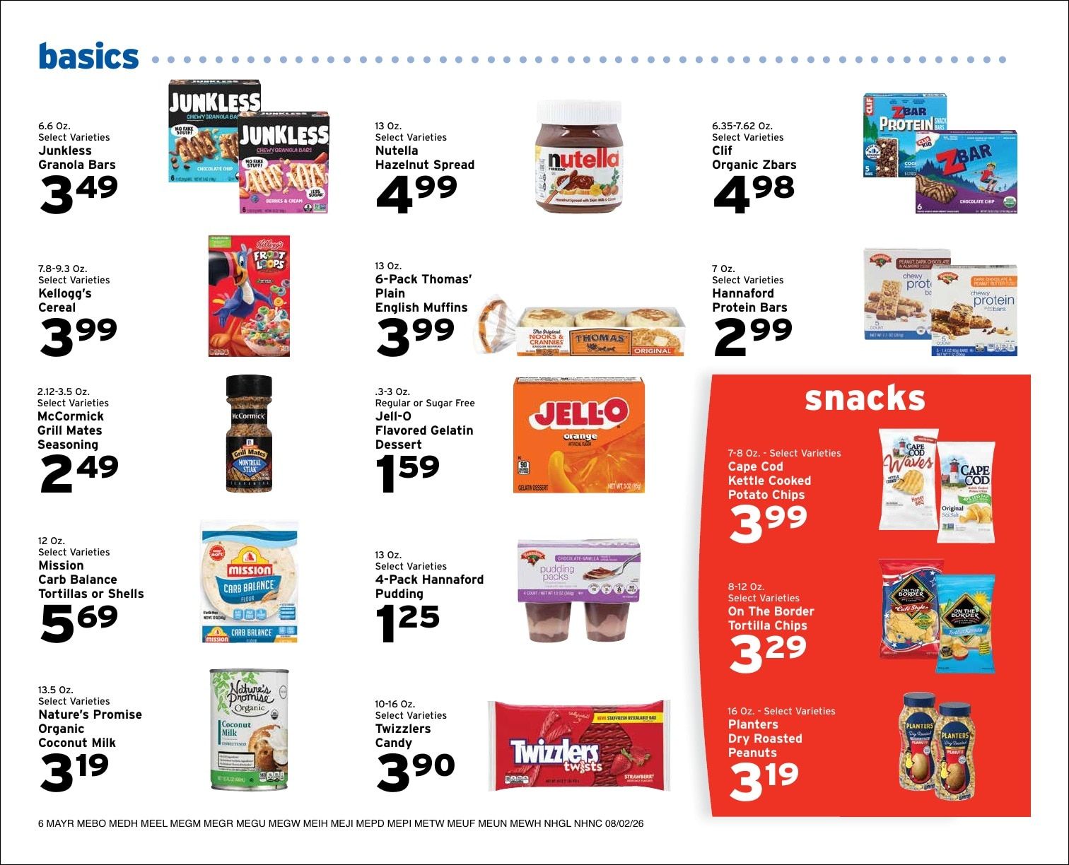 Grant's Shop 'n Save Weekly Ad August 9 - 15, 2026