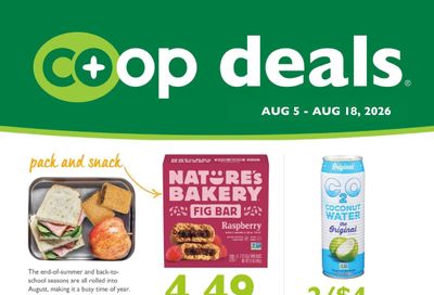 Littleton Food Co-op Co+op Deals Weekly Ad August 5 - 18, 2026