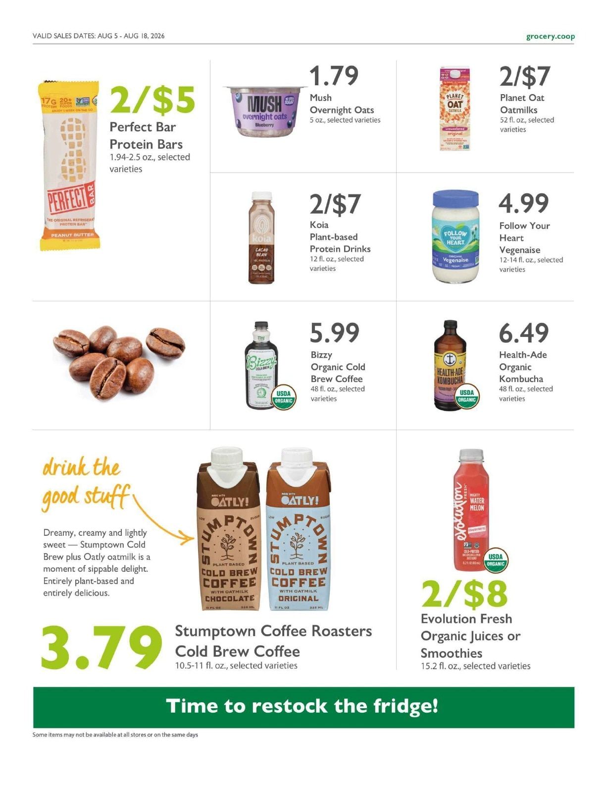 Littleton Food Co-op Co+op Deals Weekly Ad August 5 - 18, 2026