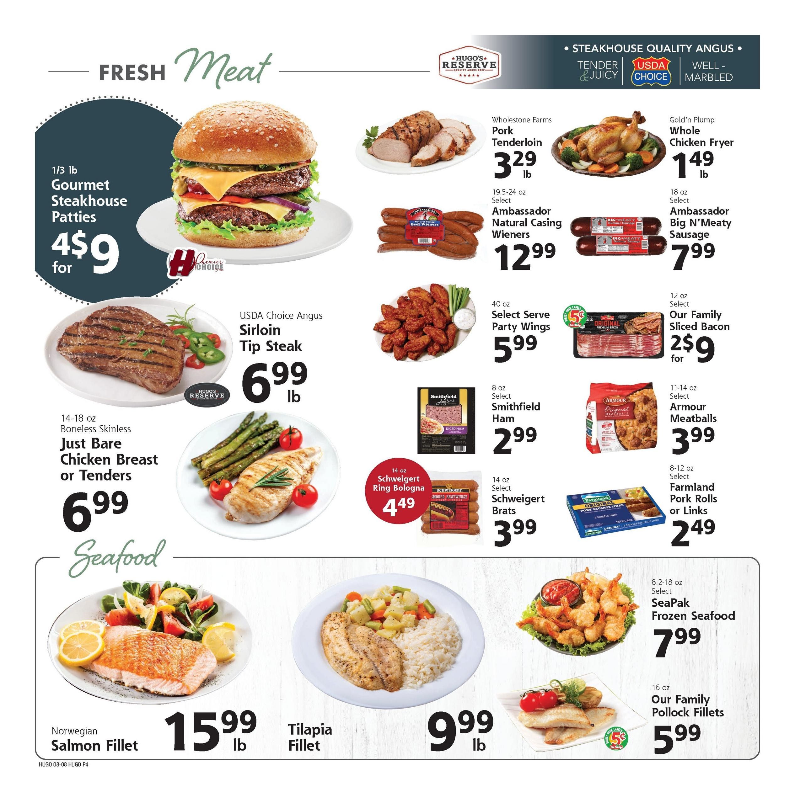 Hugo's (Grand Forks–Grand Forks Afb Area, MN–ND) Weekly Ad August 8 - 14, 2026
