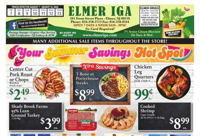 Elmer IGA Weekly Ad August 7 - 13, 2026