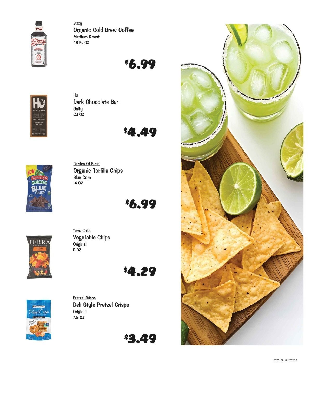 Yes! Organic Market Monthly Sales Weekly Ad August 1 - 31, 2026