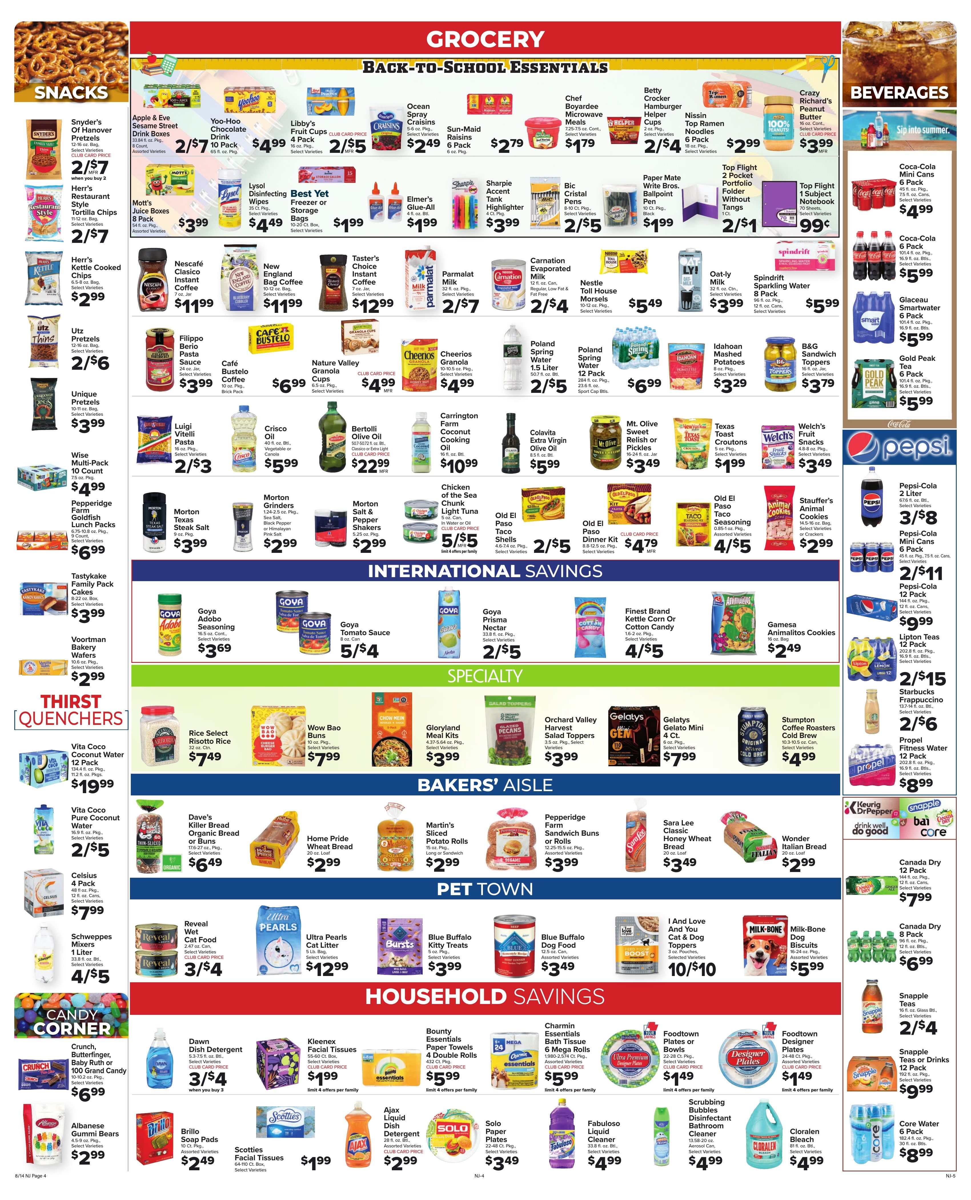 Shop n Bag Weekly Ad August 14 - 20, 2026
