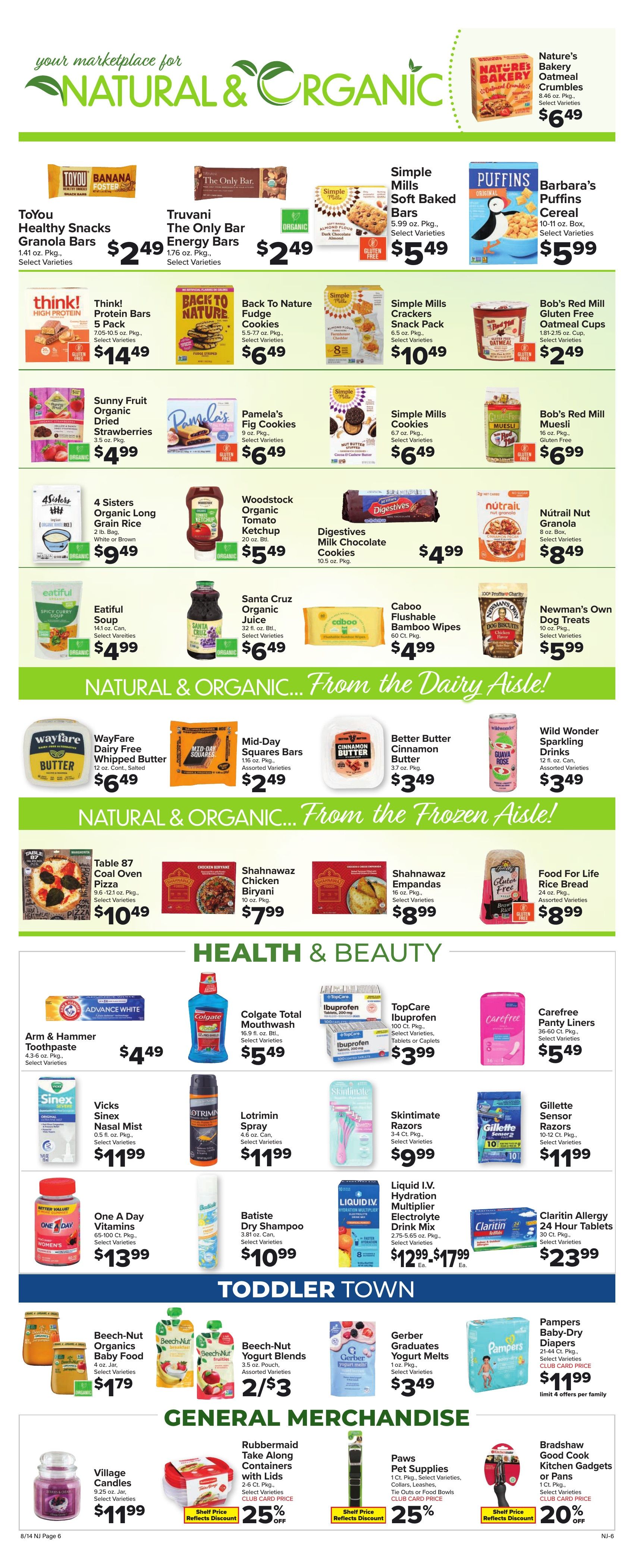 Shop n Bag Weekly Ad August 14 - 20, 2026