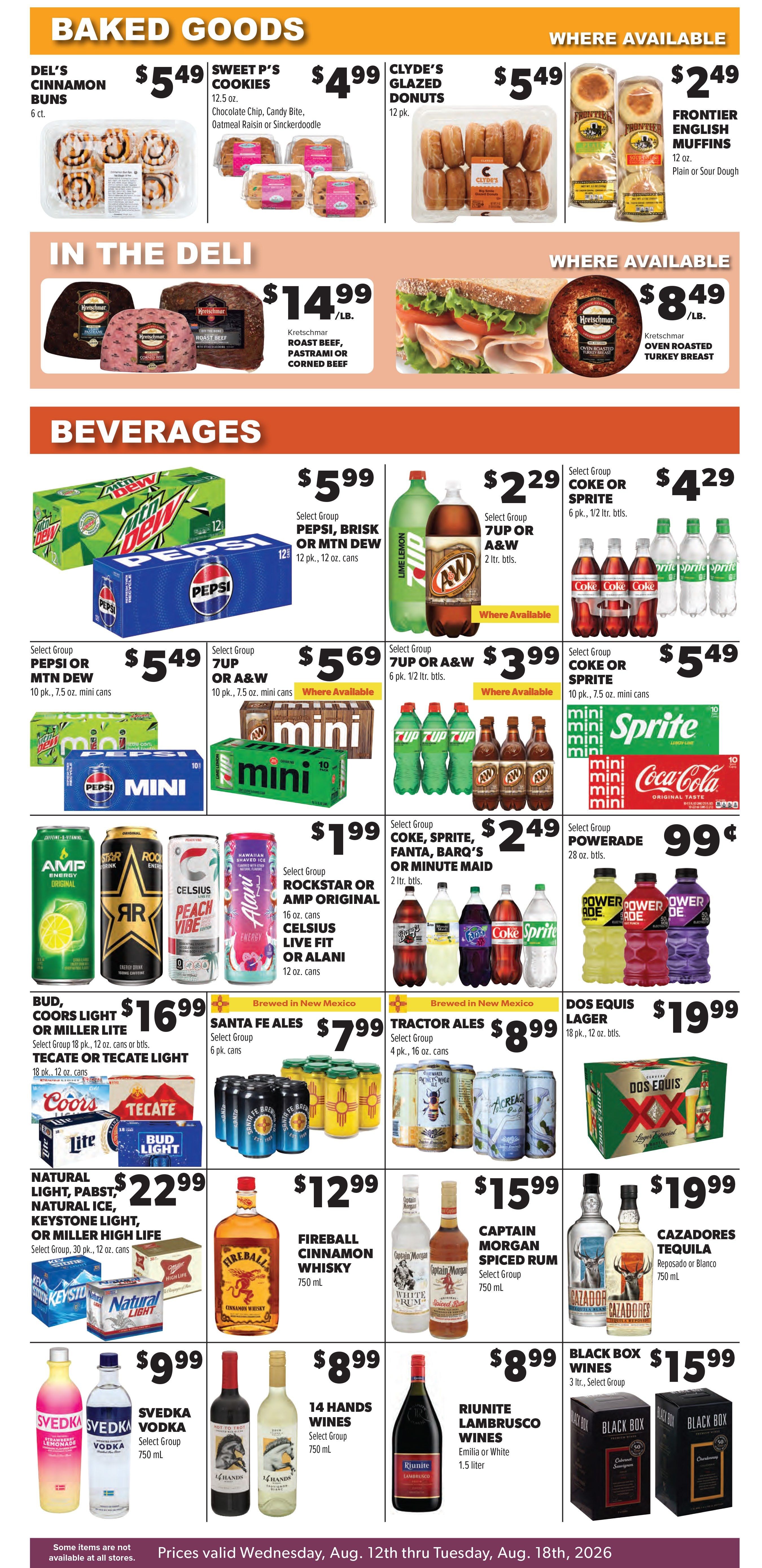 Super Save Weekly Ad August 12 - 18, 2026