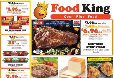 Food King Weekly Ad August 5 - 11, 2026