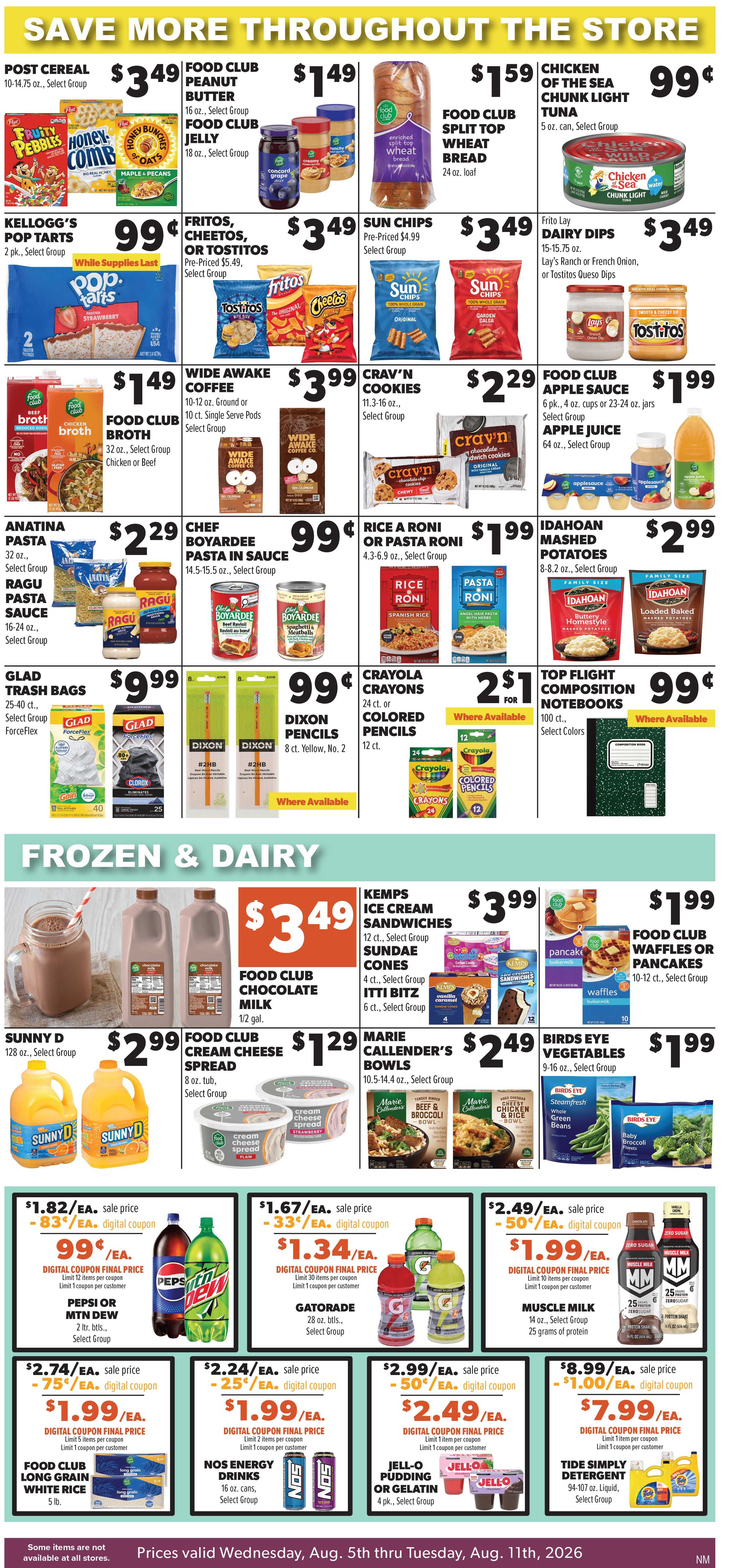 Lowe's Market Weekly Ad August 5 - 11, 2026