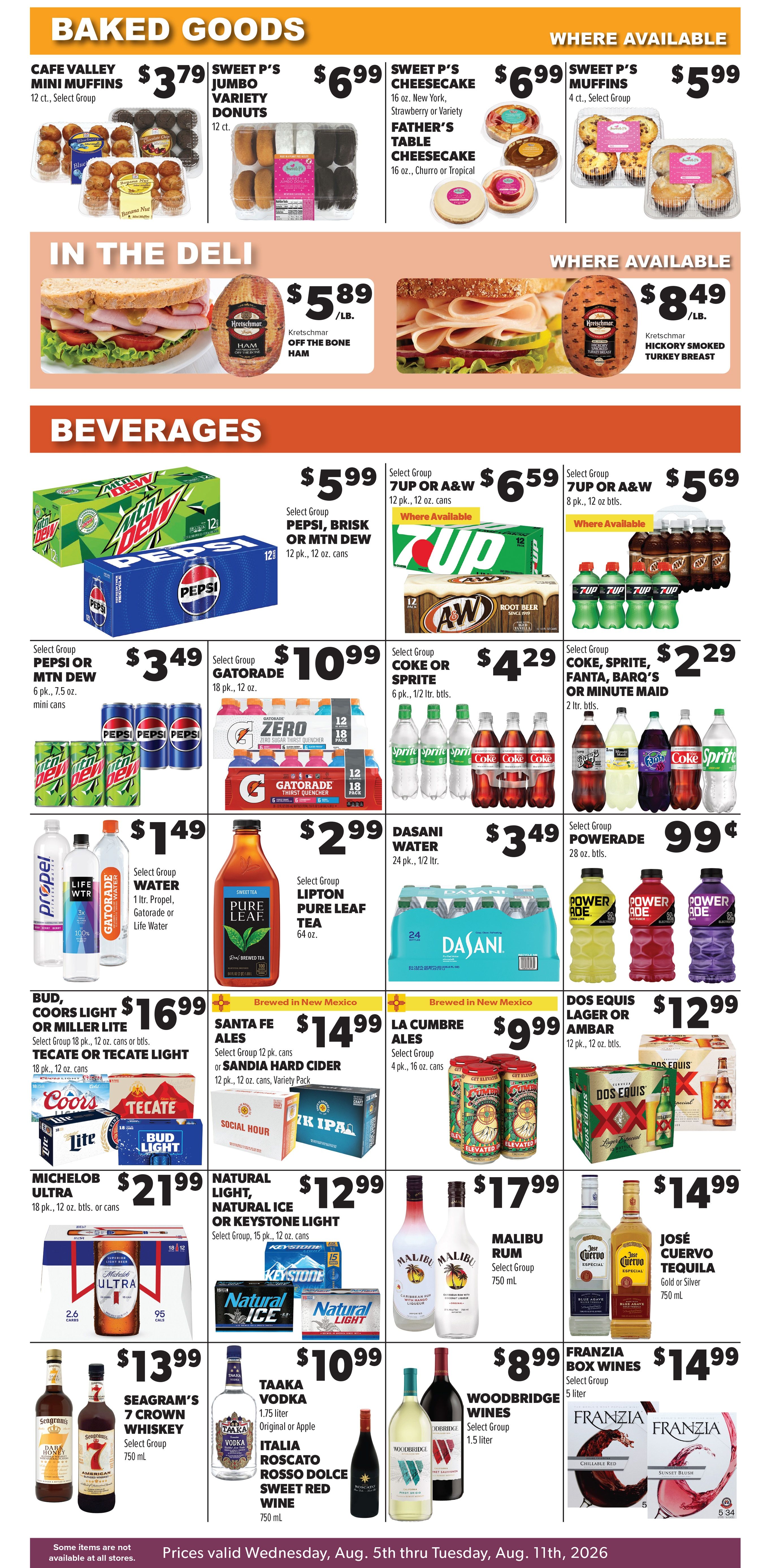 Super Save Weekly Ad August 5 - 11, 2026