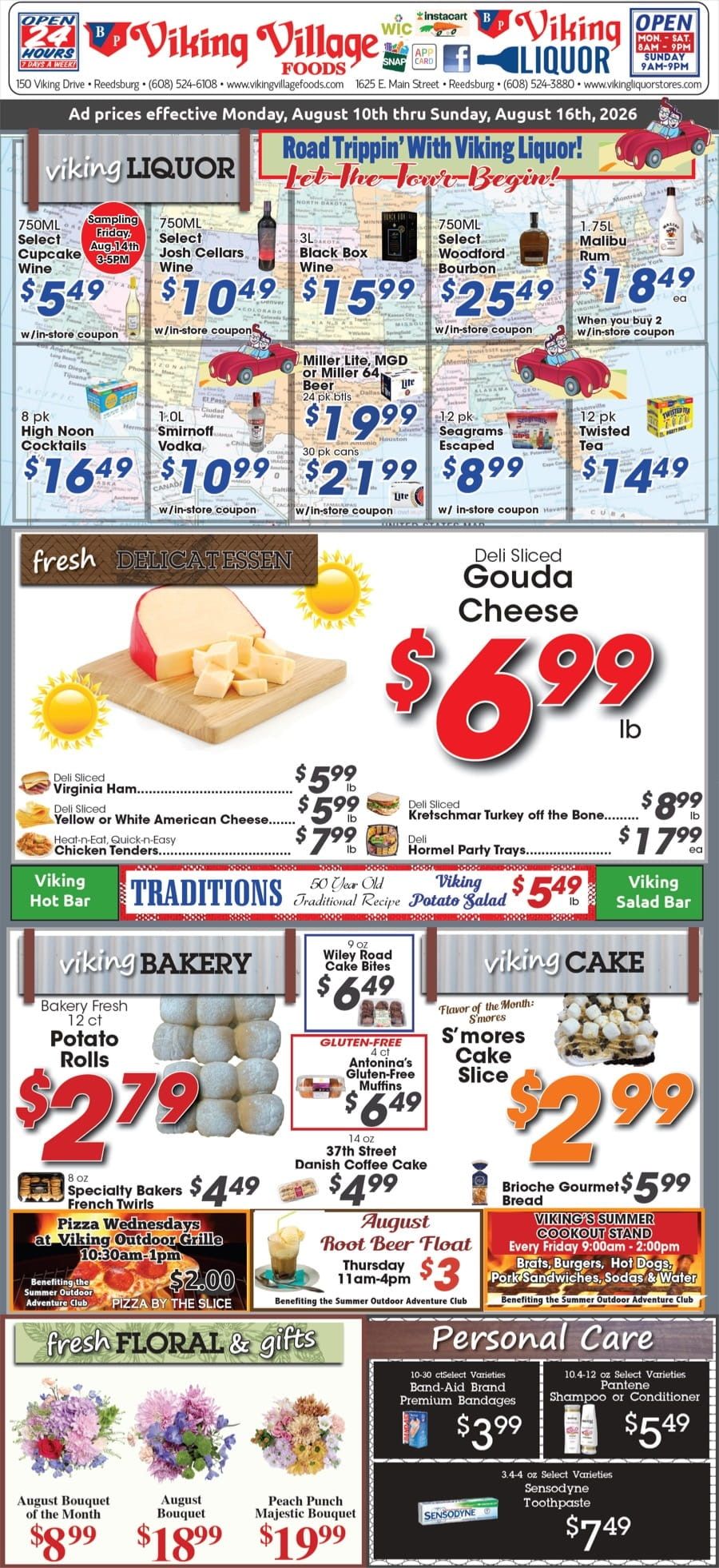 Viking Village Foods Weekly Ad August 10 - 16, 2026