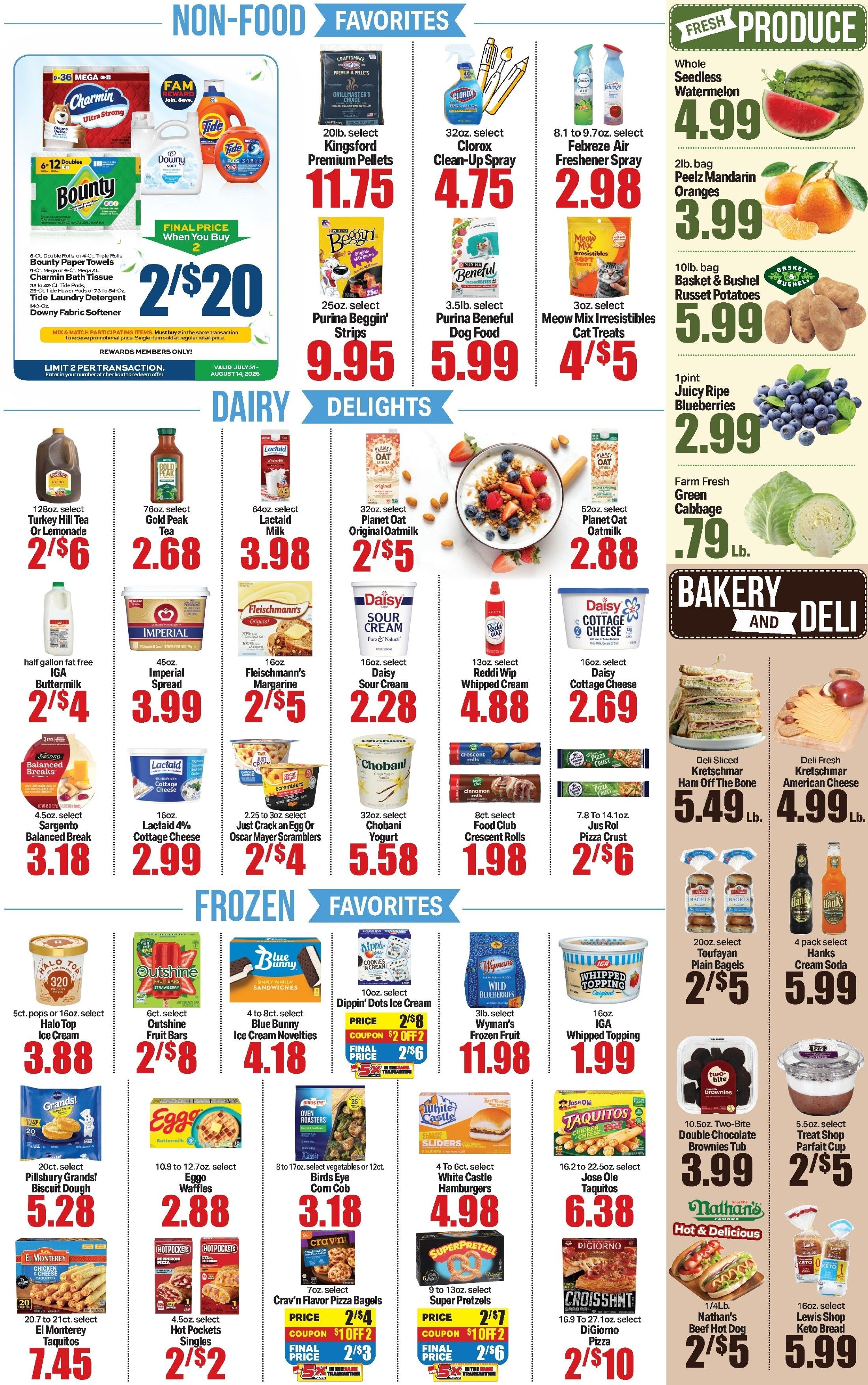 Carlie C's IGA Weekly Ad August 5 - 11, 2026