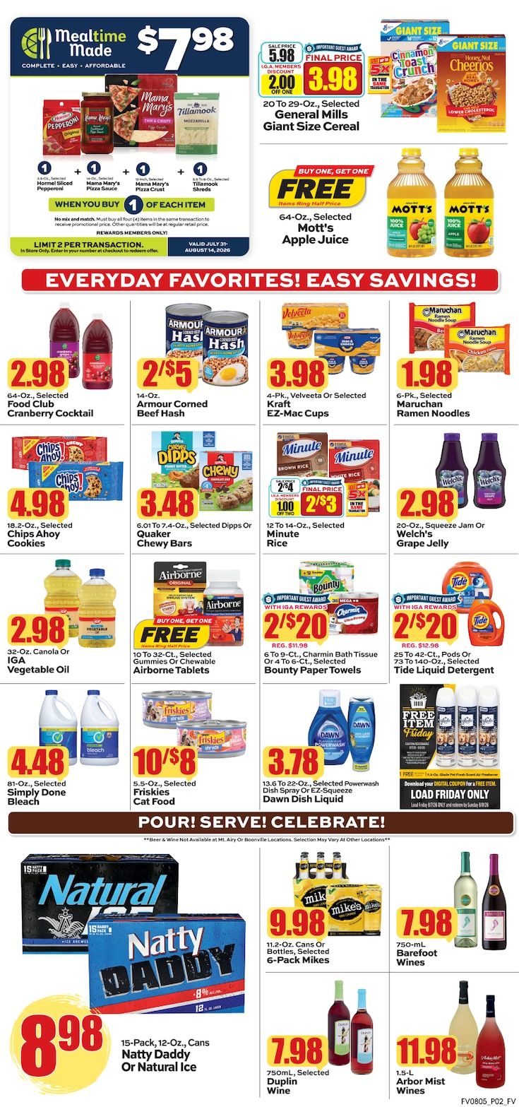 Fairvalue Marketplace Weekly Ad August 5 - 11, 2026