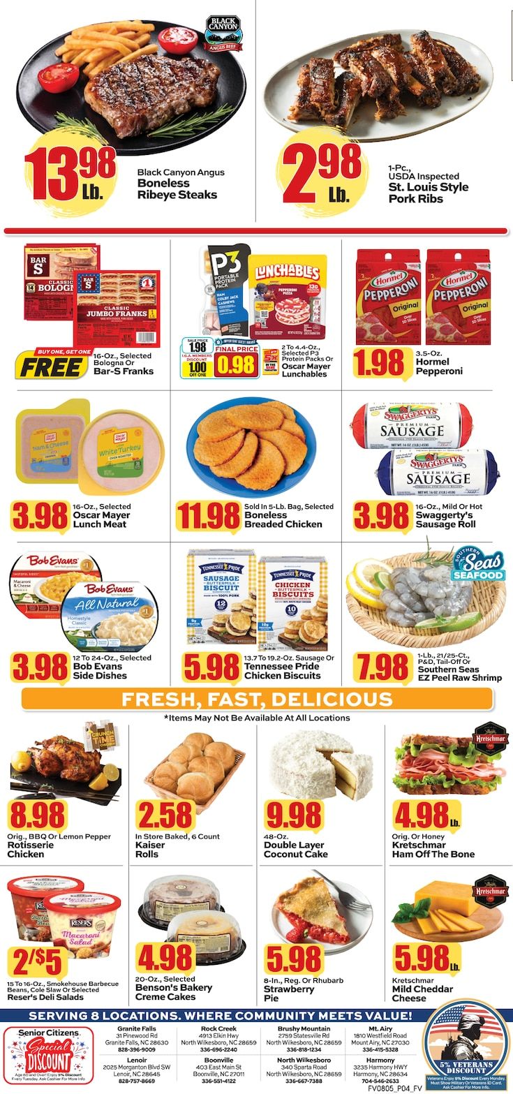 Fairvalue Marketplace Weekly Ad August 5 - 11, 2026