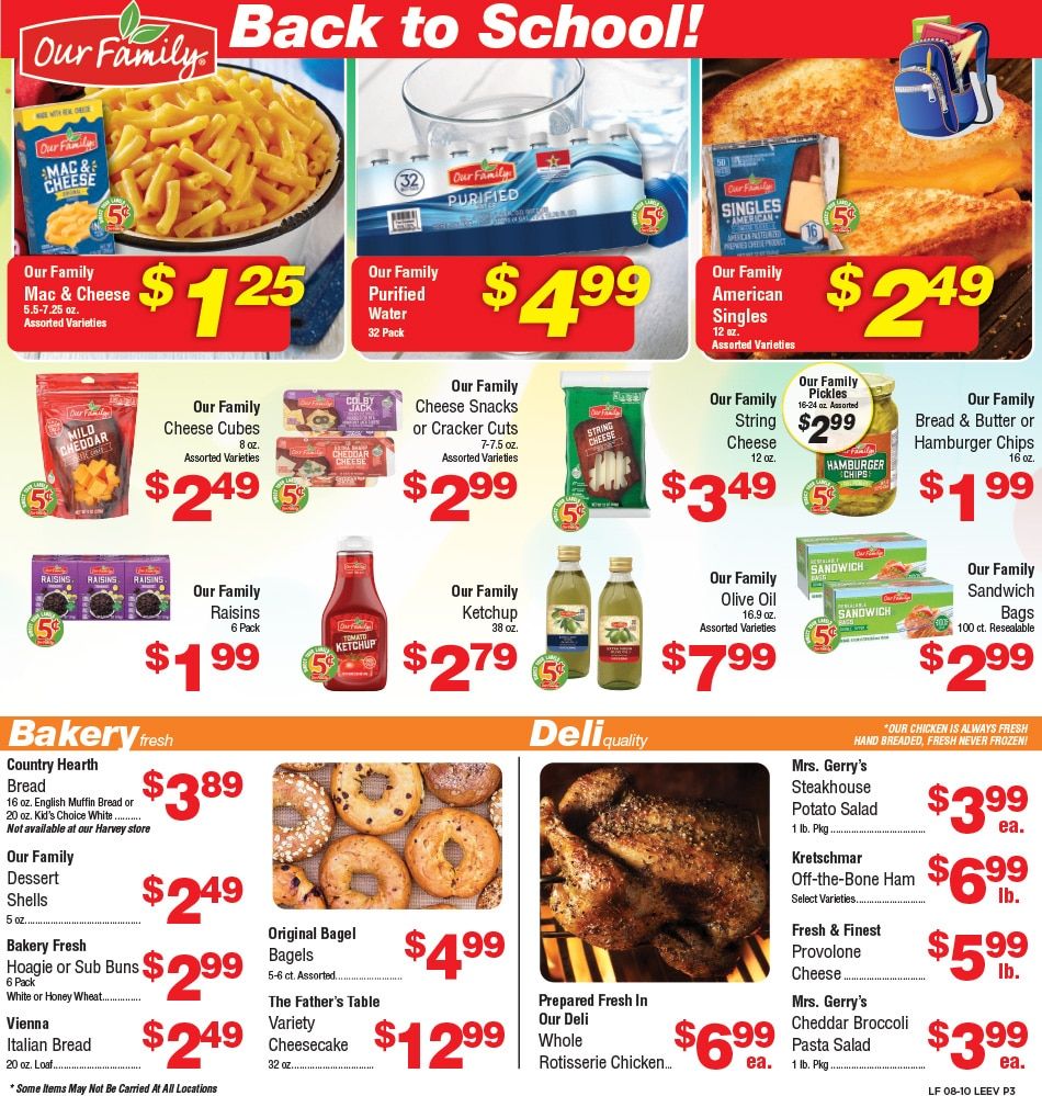 Leevers Foods (North Dakota) Weekly Ad August 10 - 16, 2026