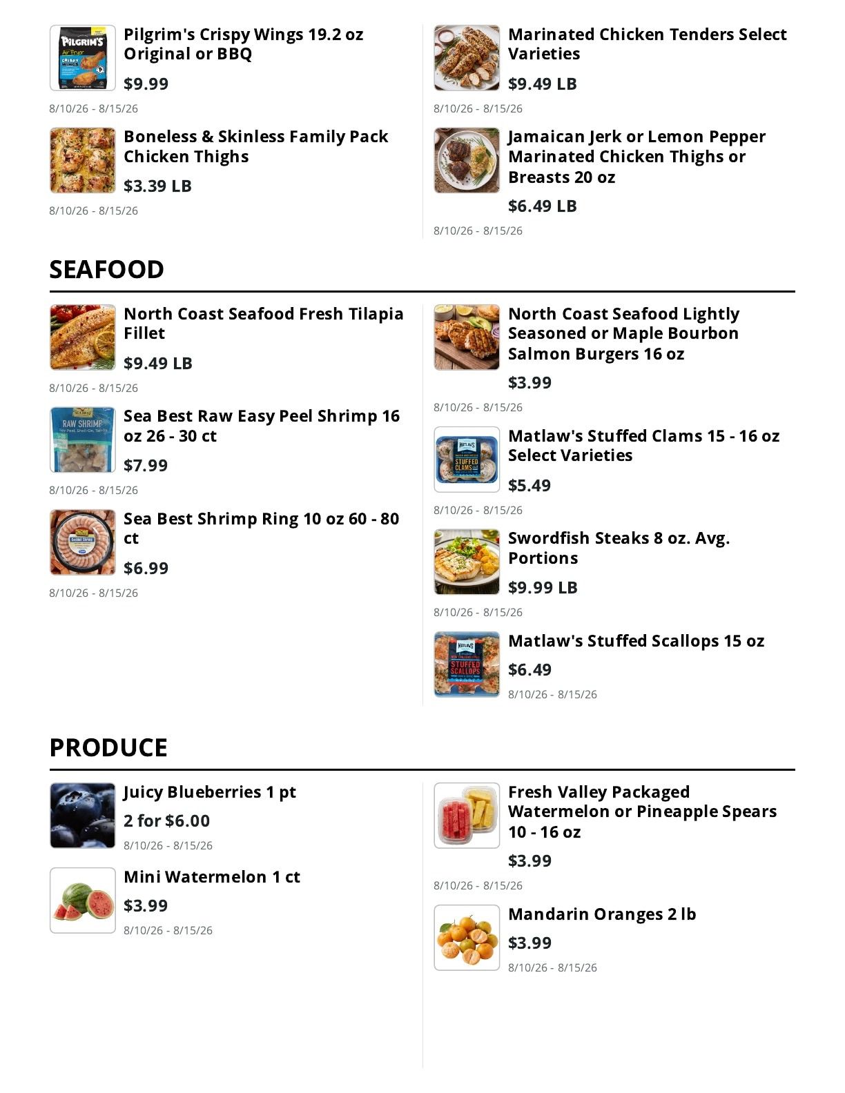 Fotter's Market & Hardware Weekly Ad August 10 - 15, 2026