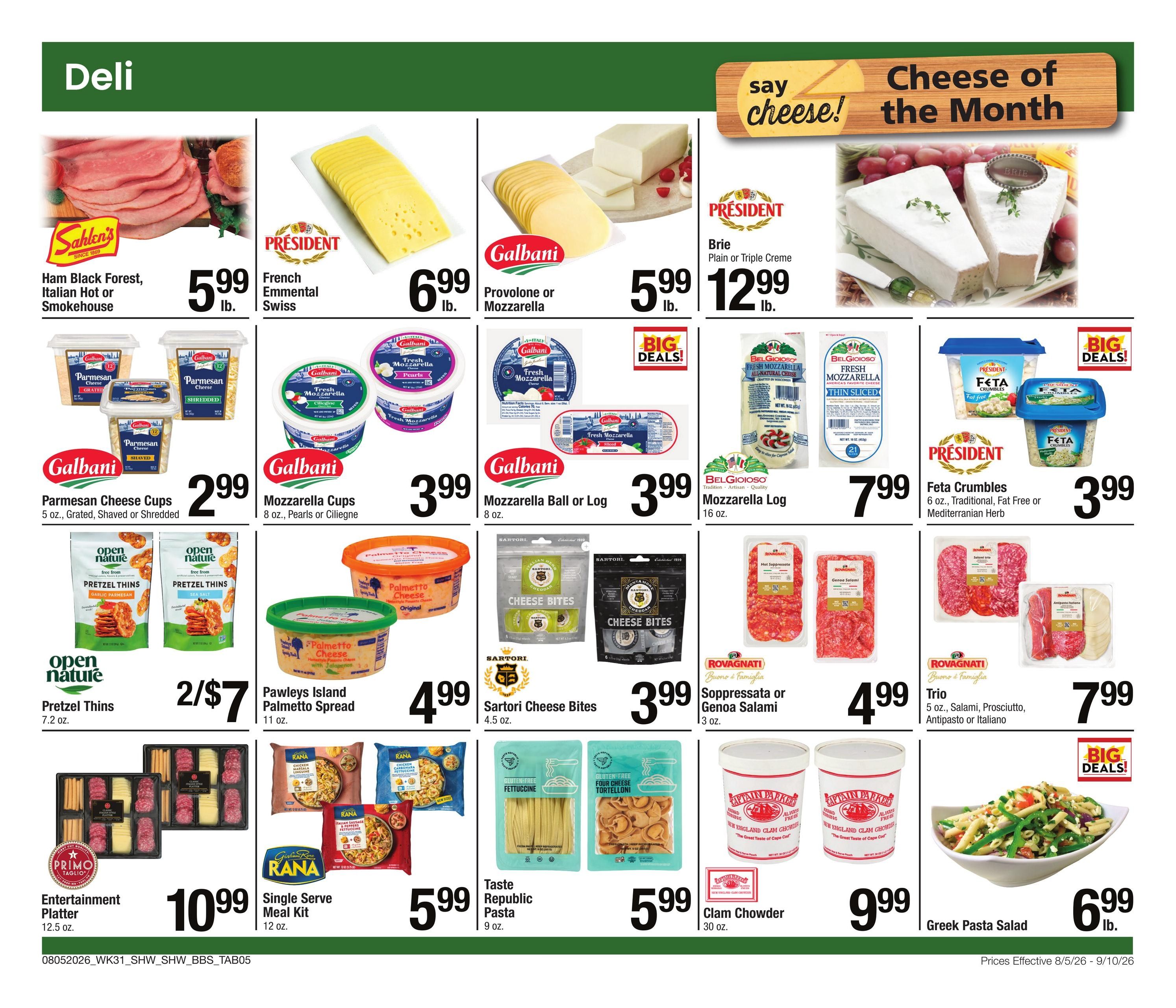 Shaw's Big Book of Savings Weekly Ad August 5 - September 10, 2026