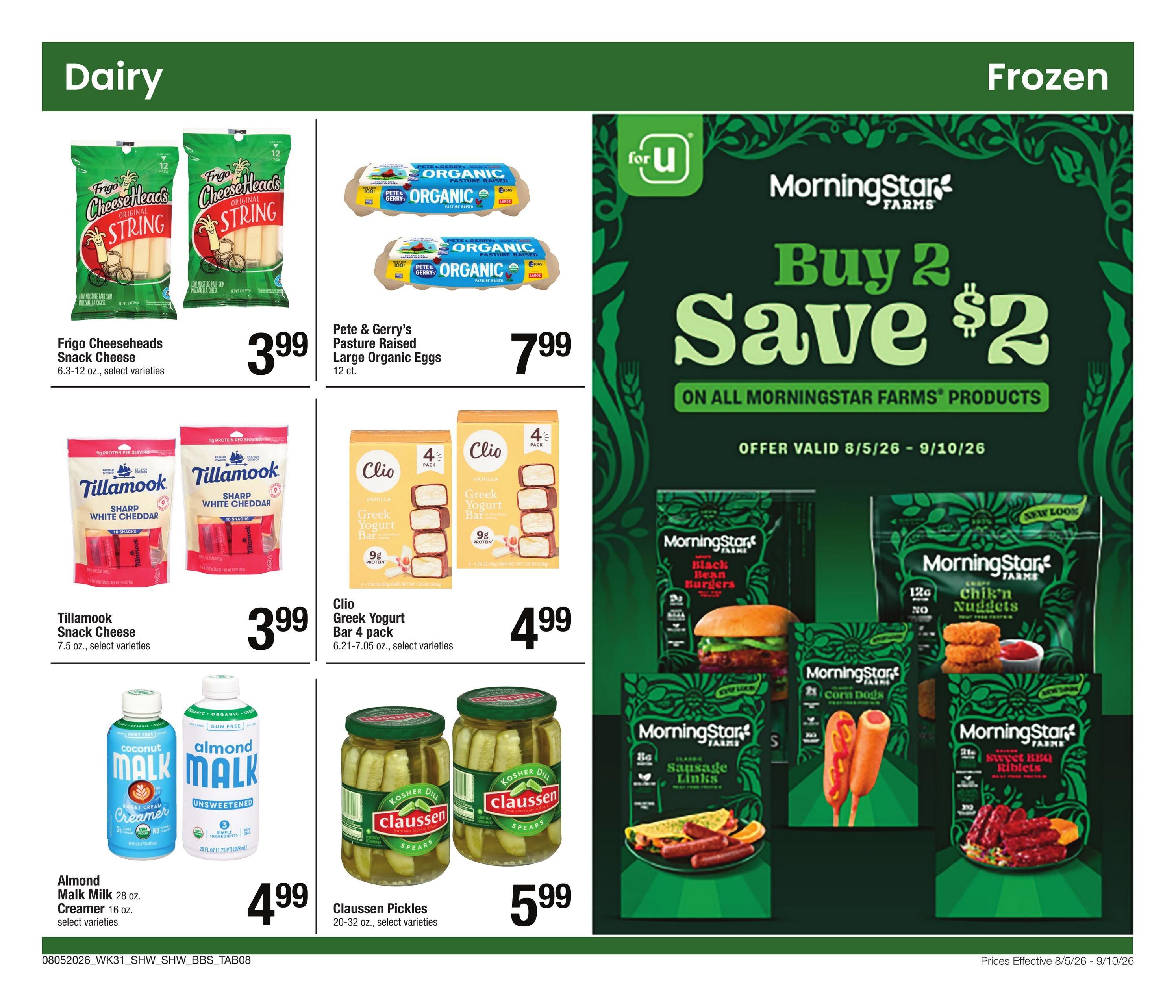 Shaw's Big Book of Savings Weekly Ad August 5 - September 10, 2026