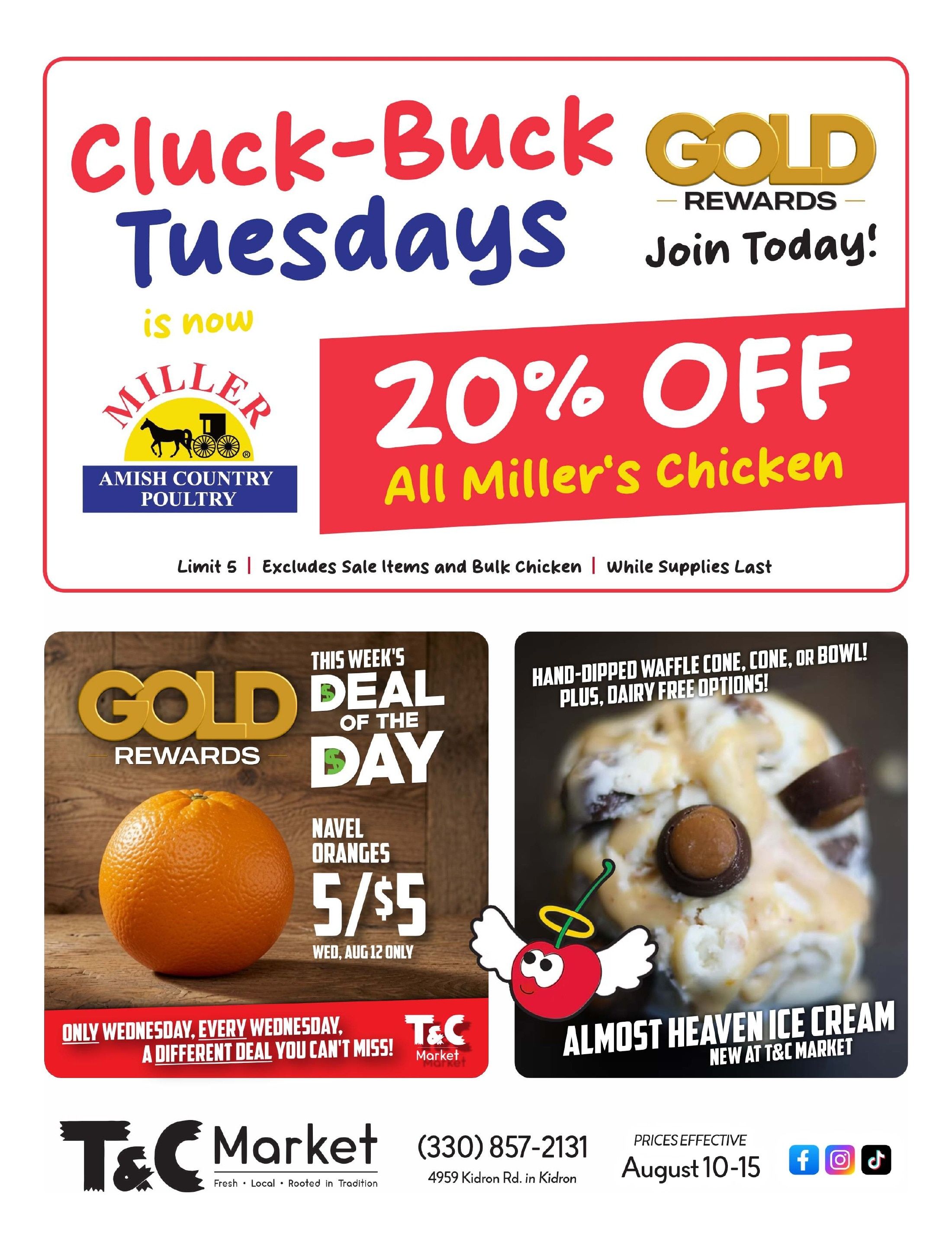 Kidron Town & Country Weekly Ad August 10 - 15, 2026