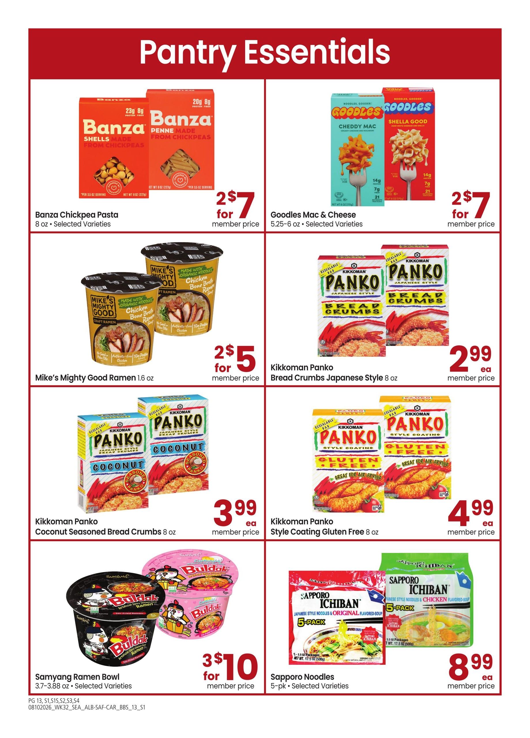 Albertsons (ID, WA) Big Book of Savings Weekly Ad August 10 - September 7, 2026