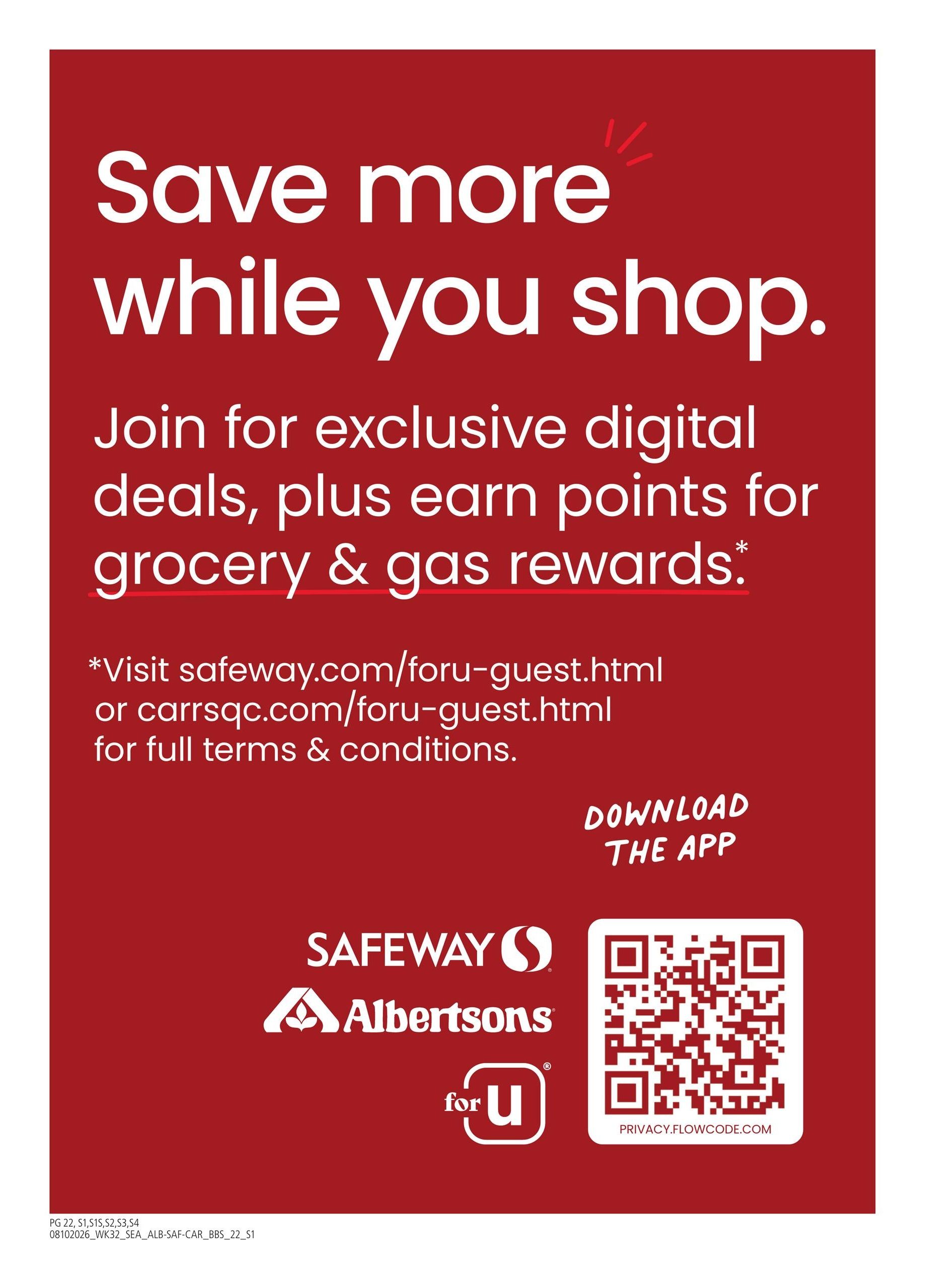 Albertsons (ID, WA) Big Book of Savings Weekly Ad August 10 - September 7, 2026