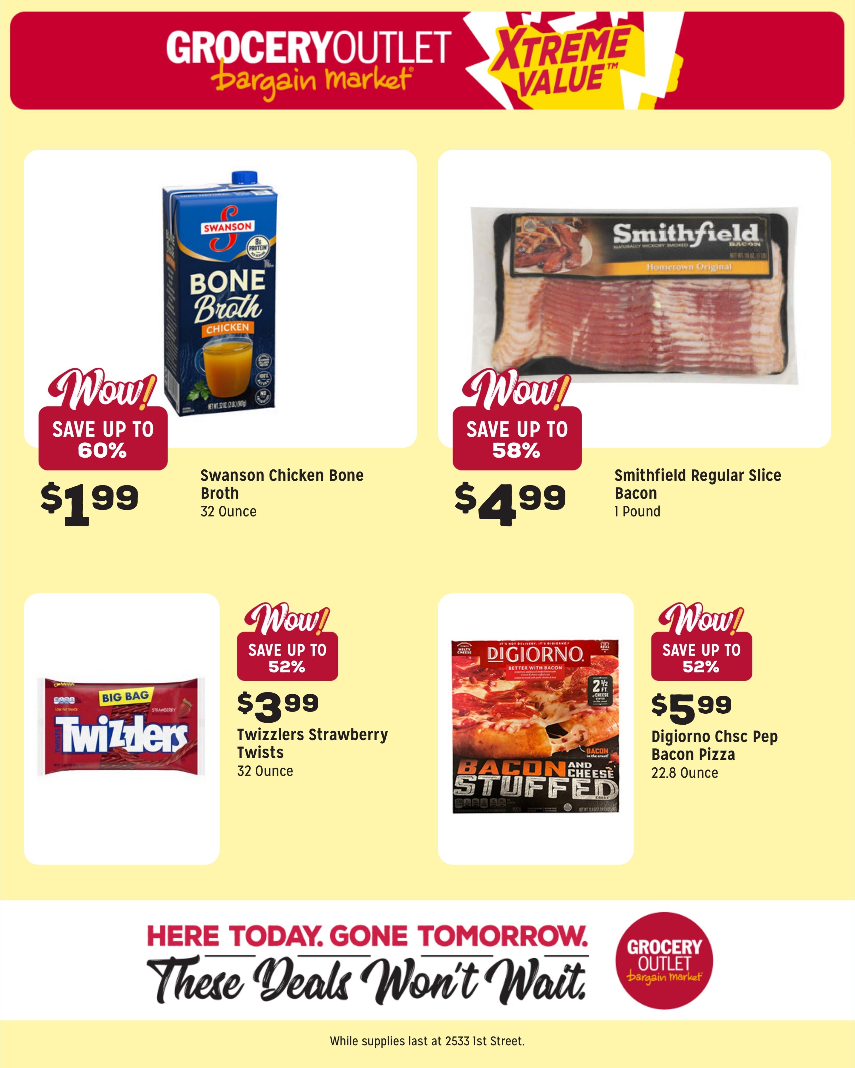 Grocery Outlet (Fairchild Air Force Base–Four Lakes Area, WA) Weekly Ad August 5 - 11, 2026